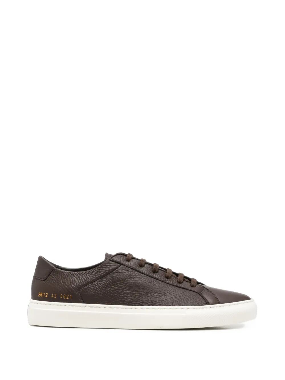 "Achilles Piuma" Grained Leather Sneakers