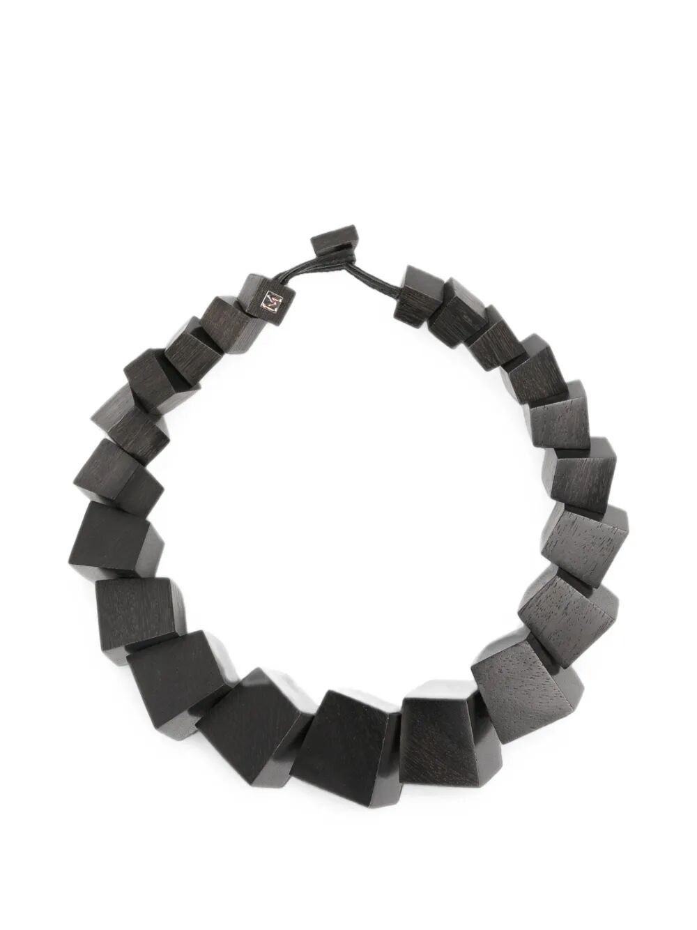 Monies "aether" Necklace In Black