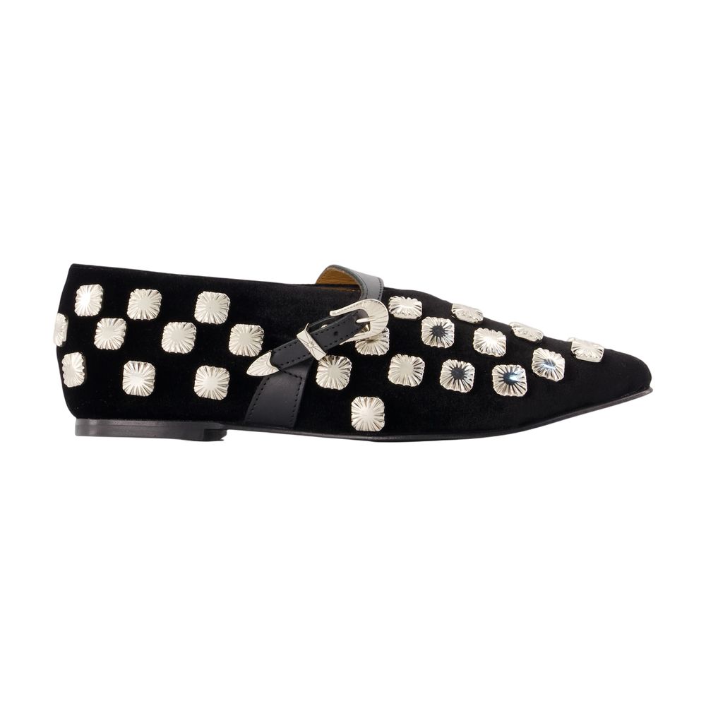 Aj1516 Ballerinas -  - Leather - Black