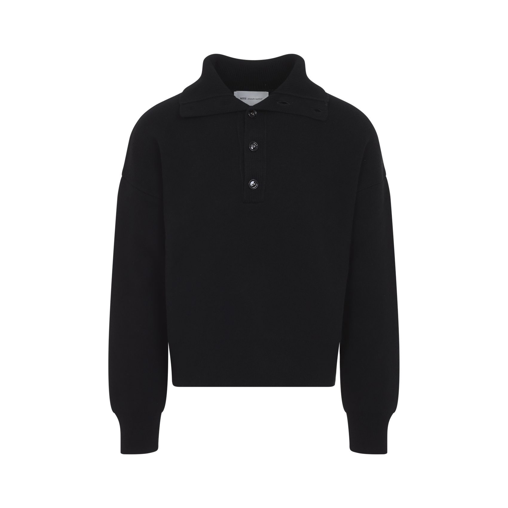 Black Wool Sweater