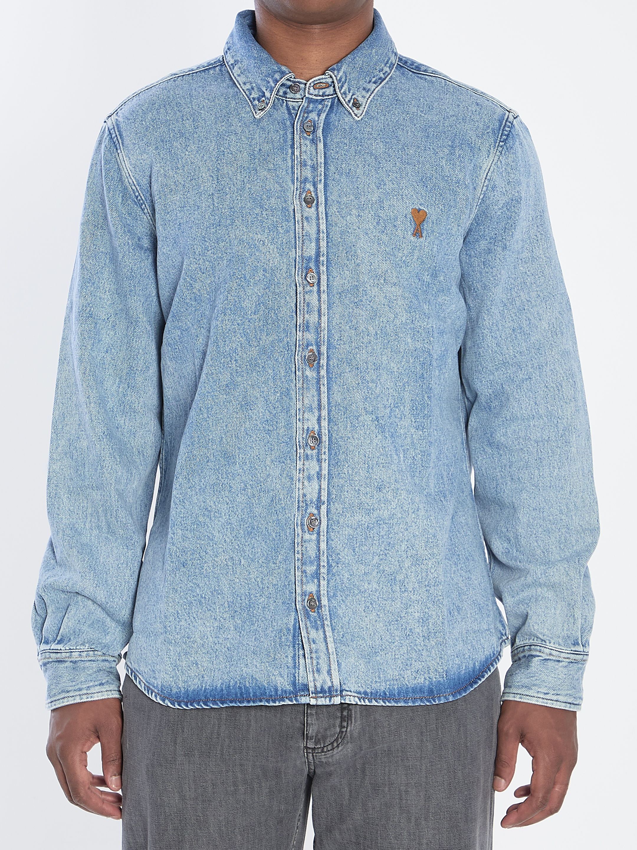 Blue Cotton Shirt