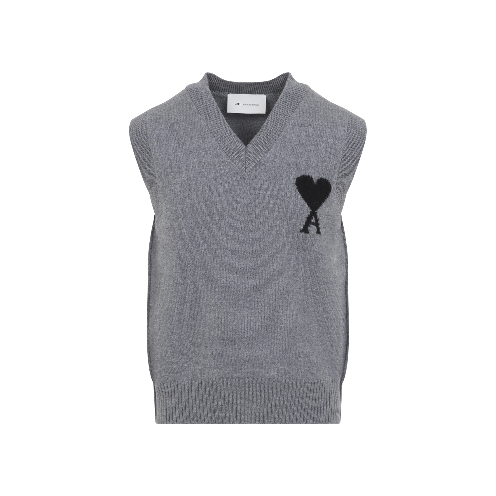 Ami De Cœur  White Wool Vest