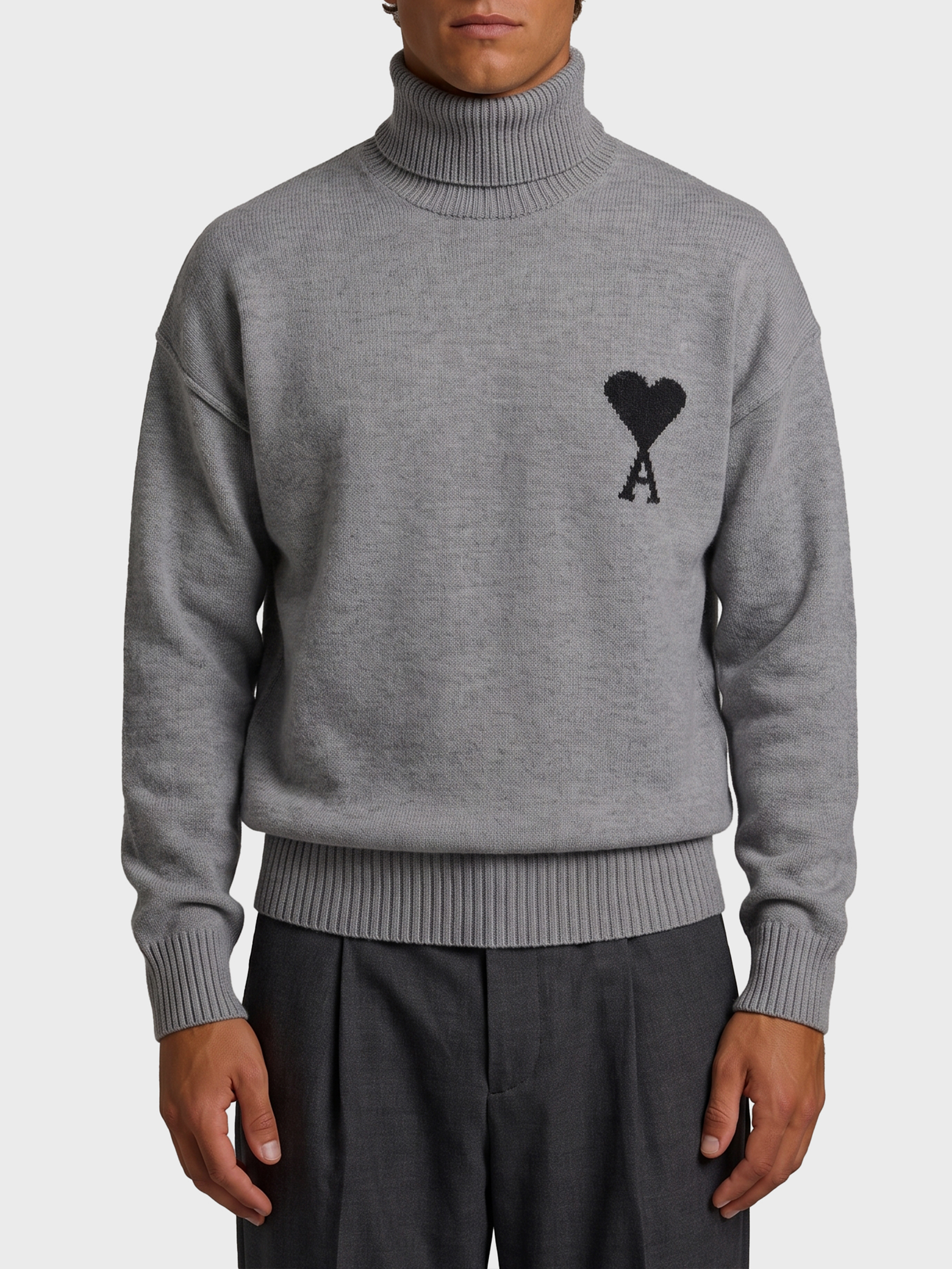 Grey Wool Sweater