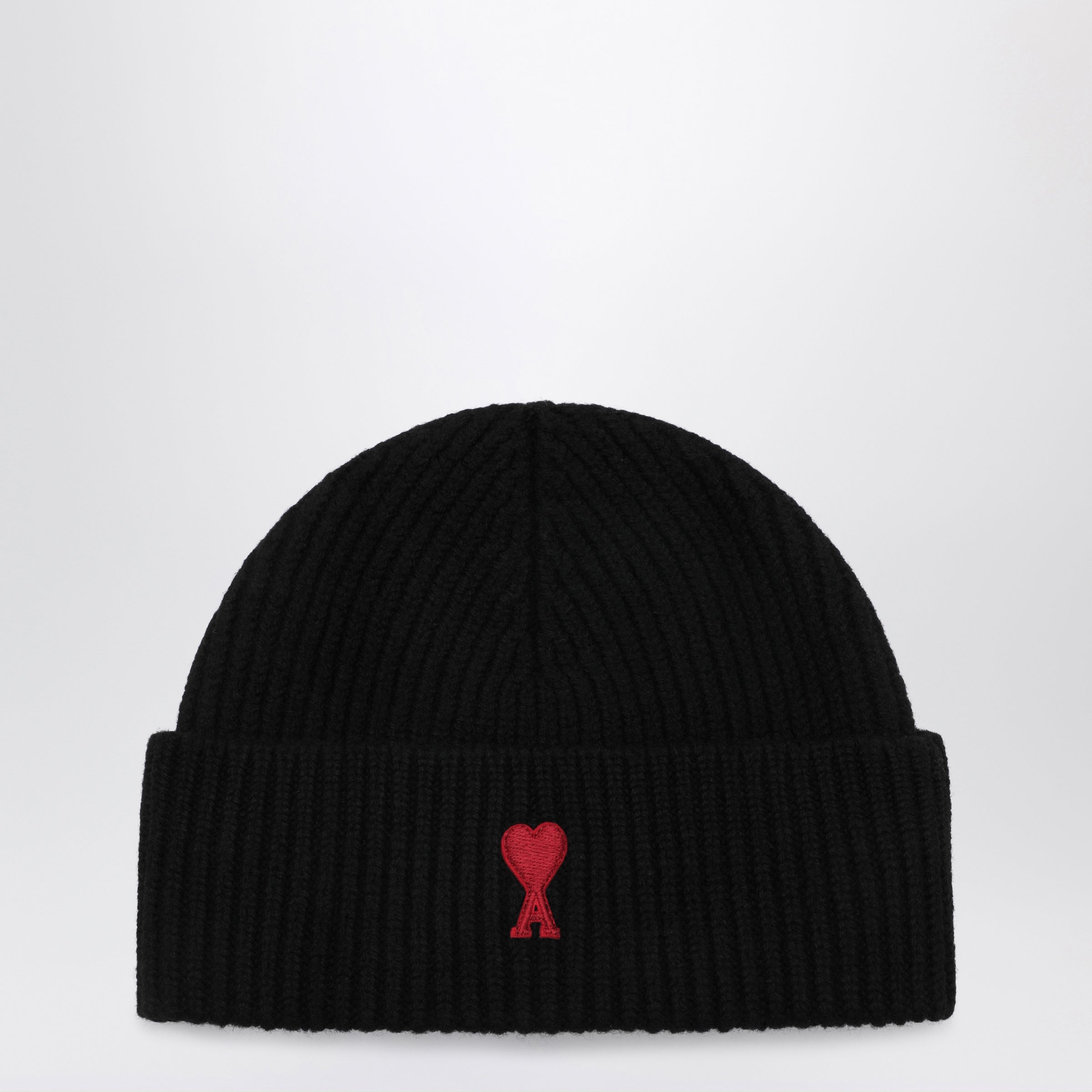 Black Ami De Coeur Wool Beanie
