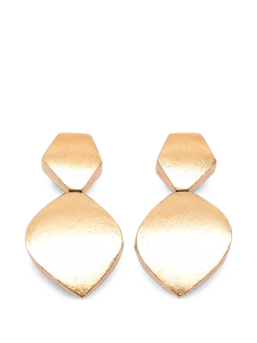 Monies "amia" Earrings In Gold