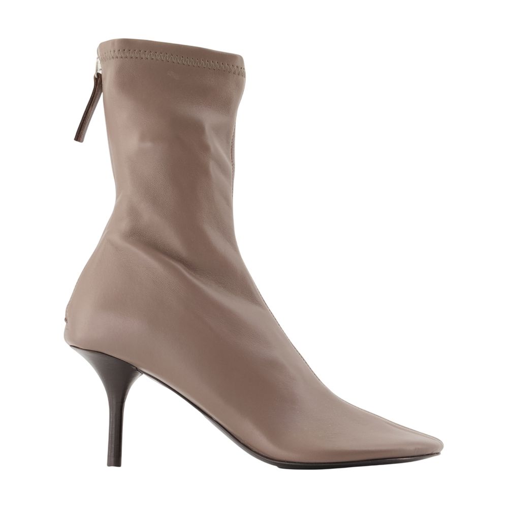 Acne Studios Ankle Boots –  – Leather – Greige In Brown