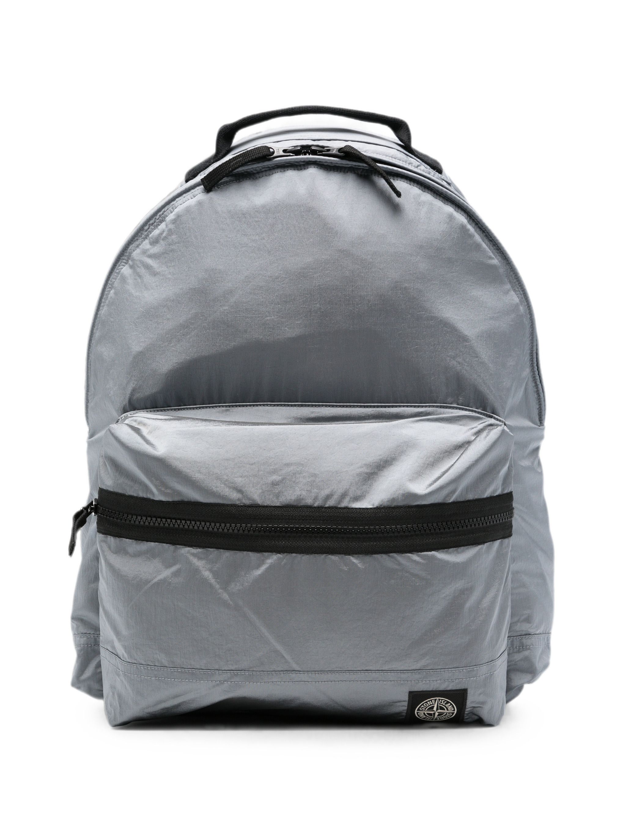 Ash Grey Polyamide Backpack