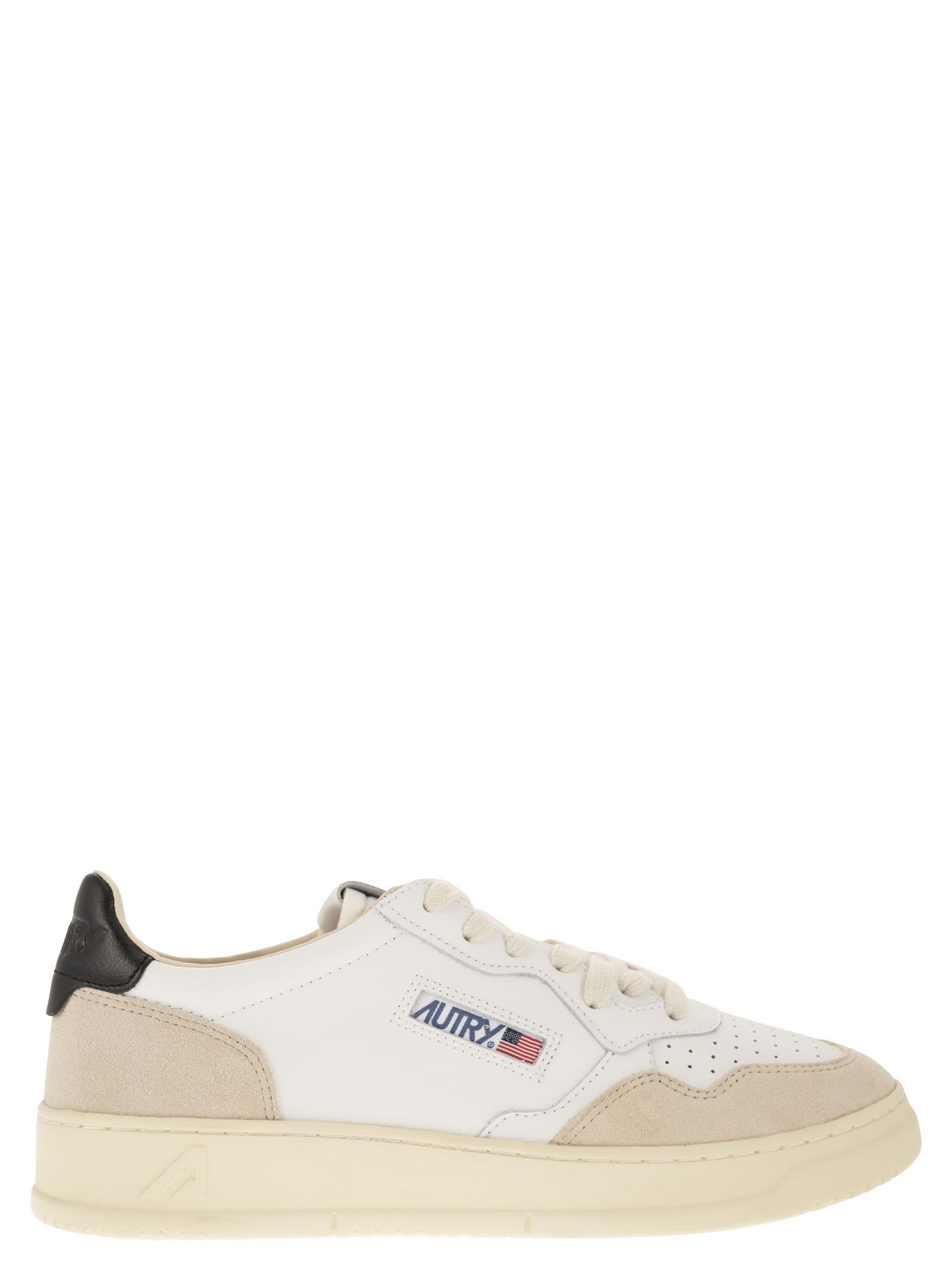 Medalist Low - Leather And Suede Sneakers