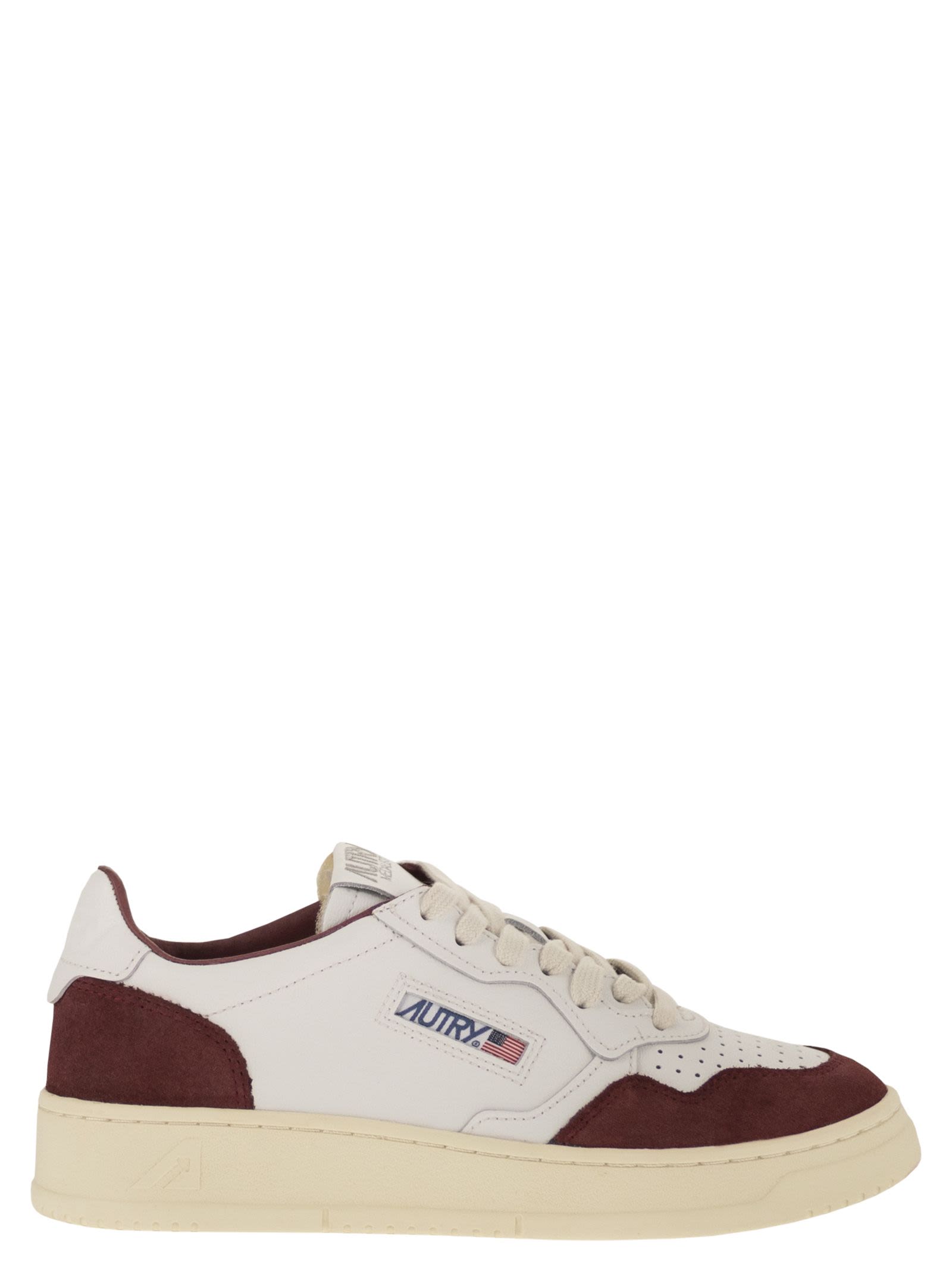 Medalist Low - Leather And Suede Sneakers