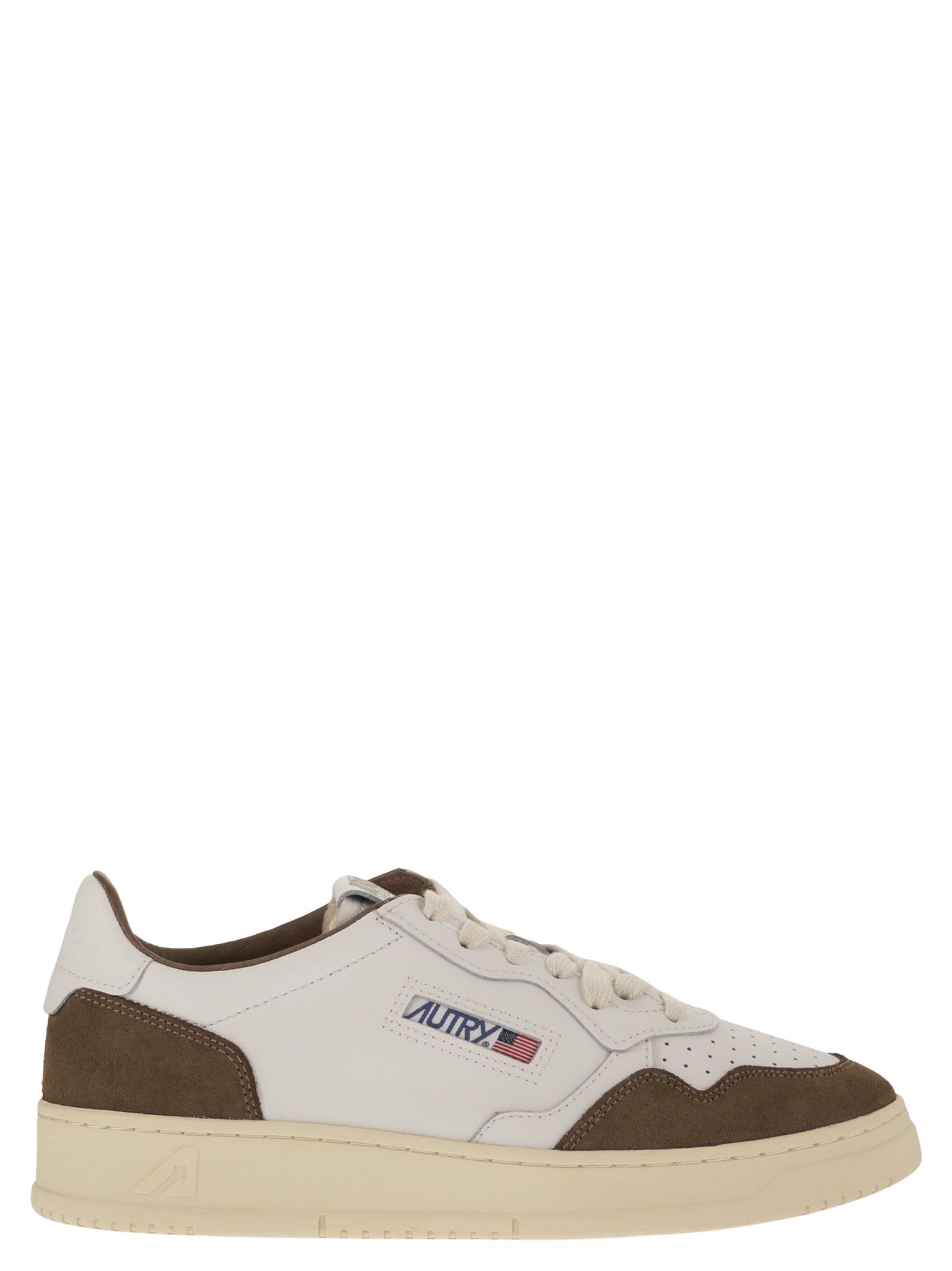 Medalist Low - Leather And Suede Sneakers