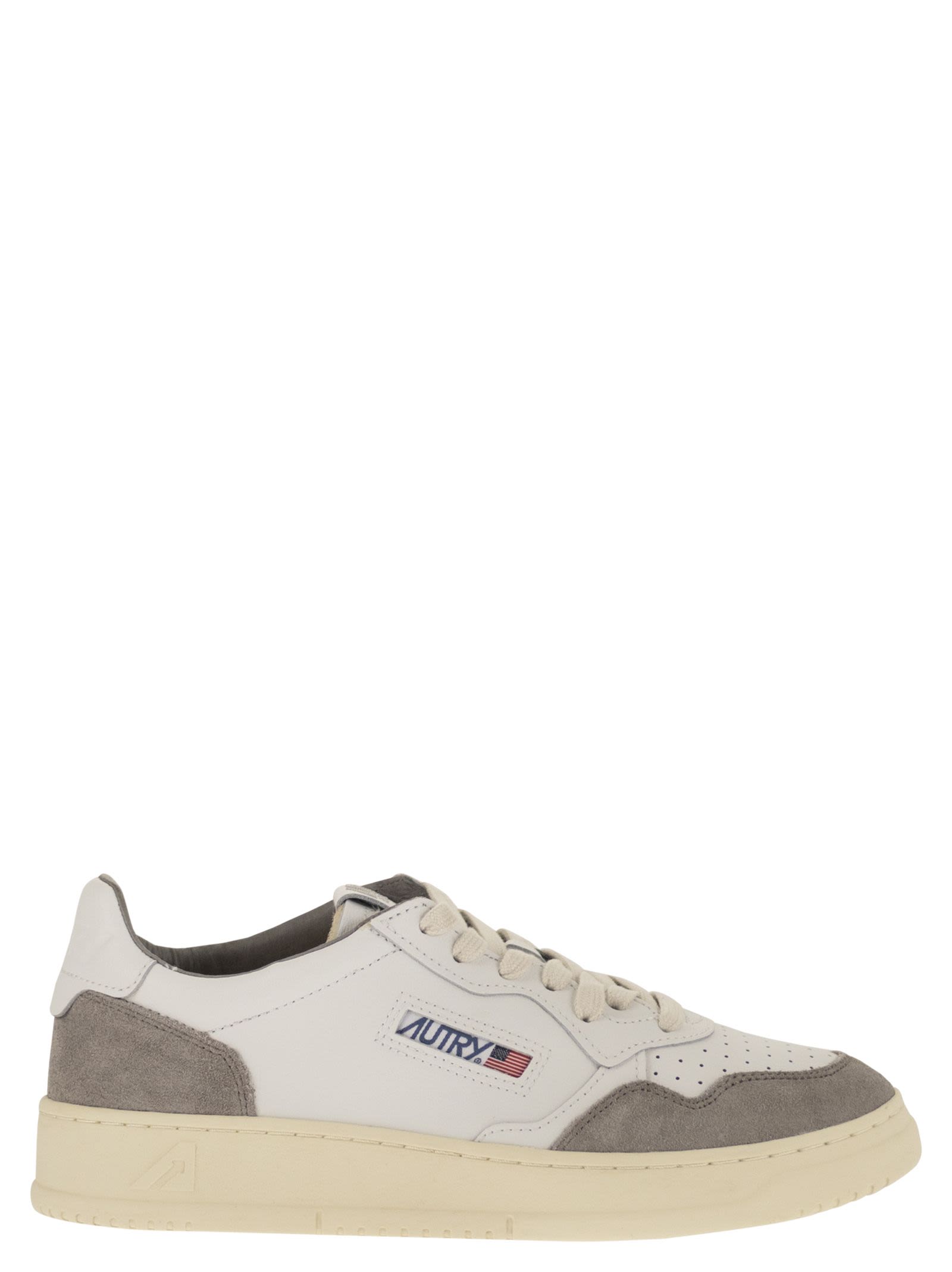 Medalist Low - Leather And Suede Sneakers