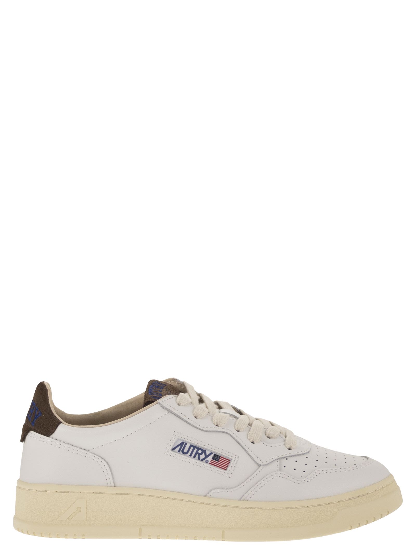 Medalist Low - Leather Trainers With Suede Details