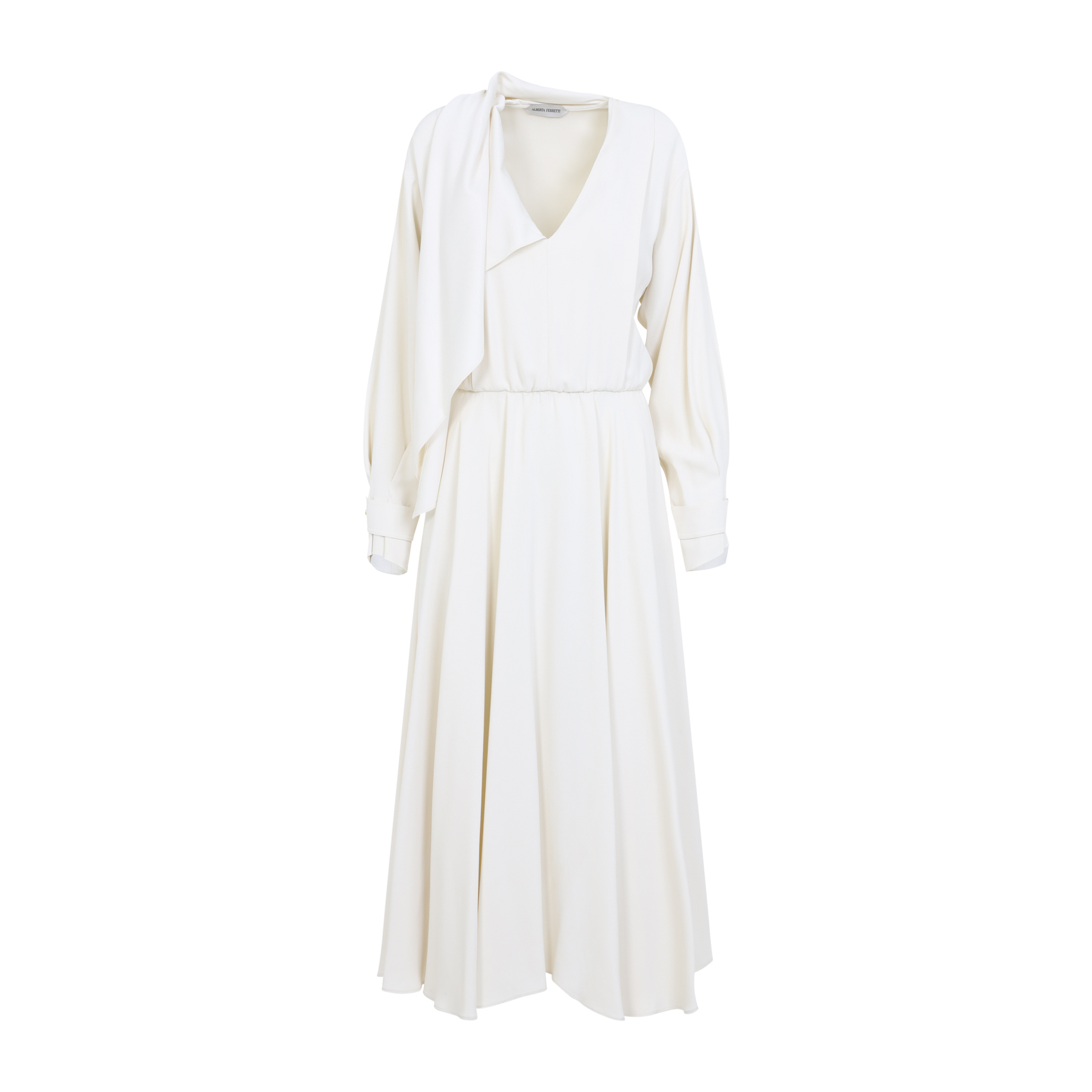 Avorio Enver Satin Dress
