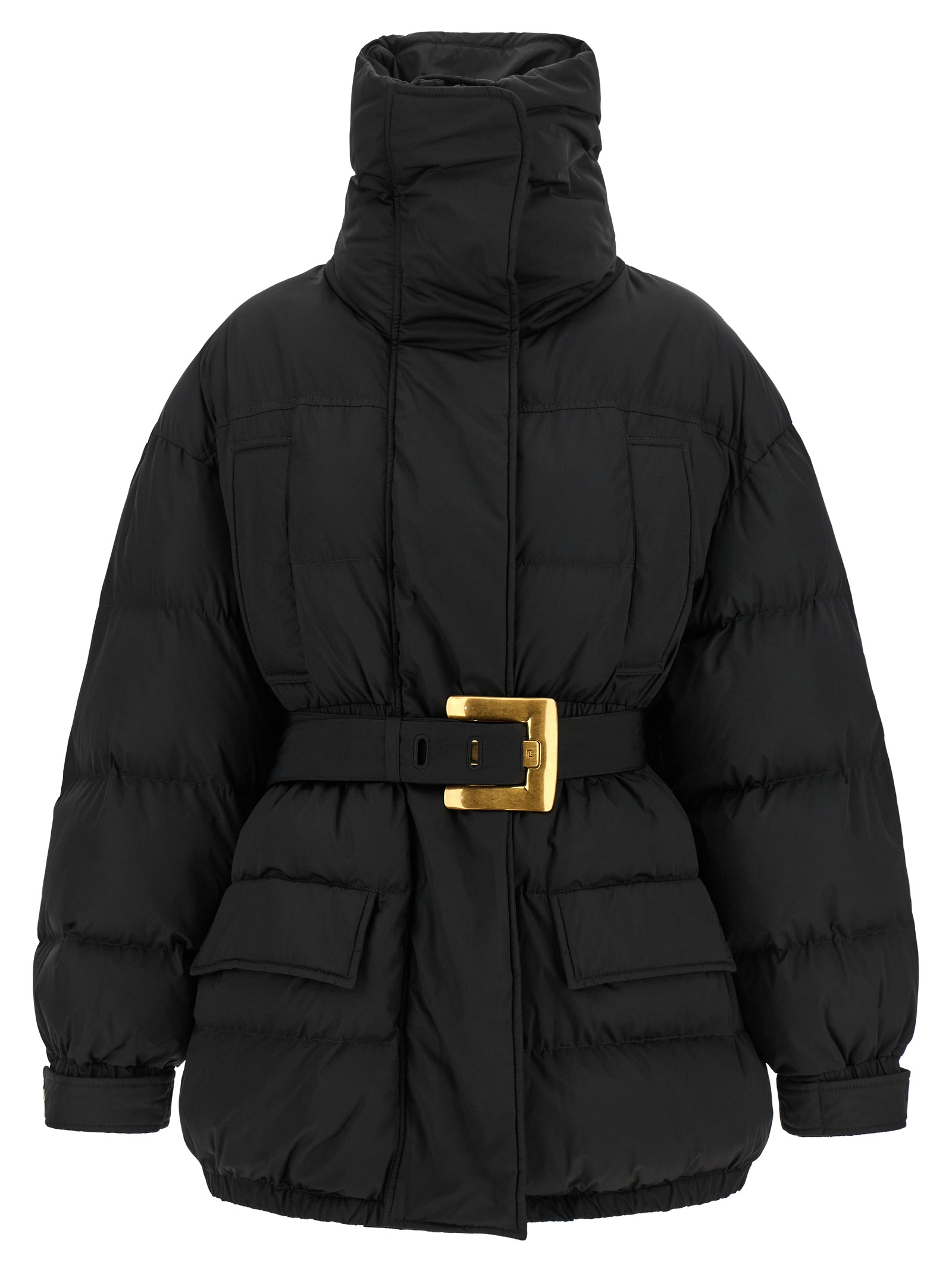 Balmain 'anthem' Down Jacket In Black