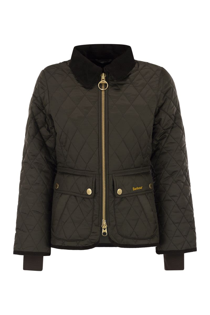 Barbour Sage Polyamide Jacket In Green