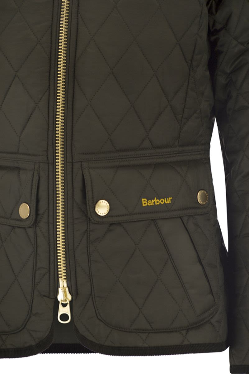Barbour Sage Polyamide Jacket In Green