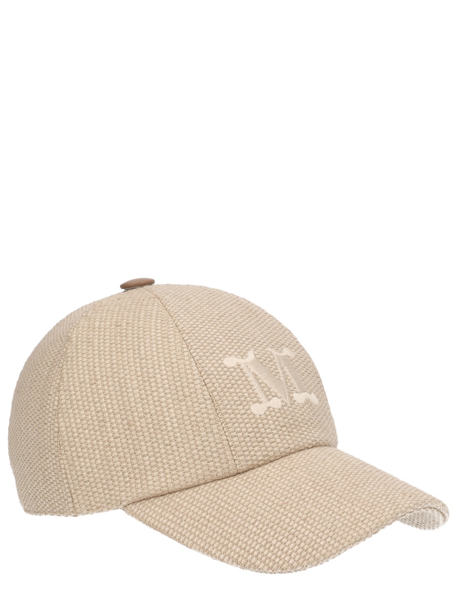 Max Mara Baseball Cap In Beige