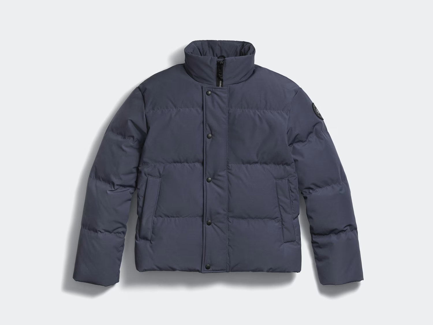 Canada Goose Bayview Parka Jacket For Men In Blue