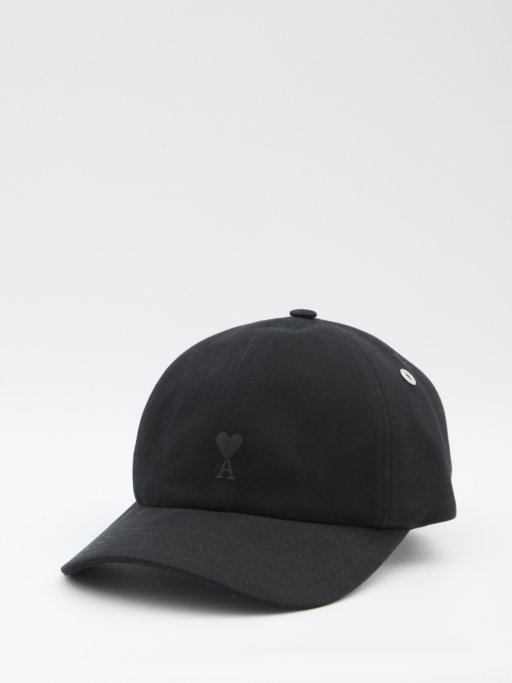 Beige Cotton Baseball Cap