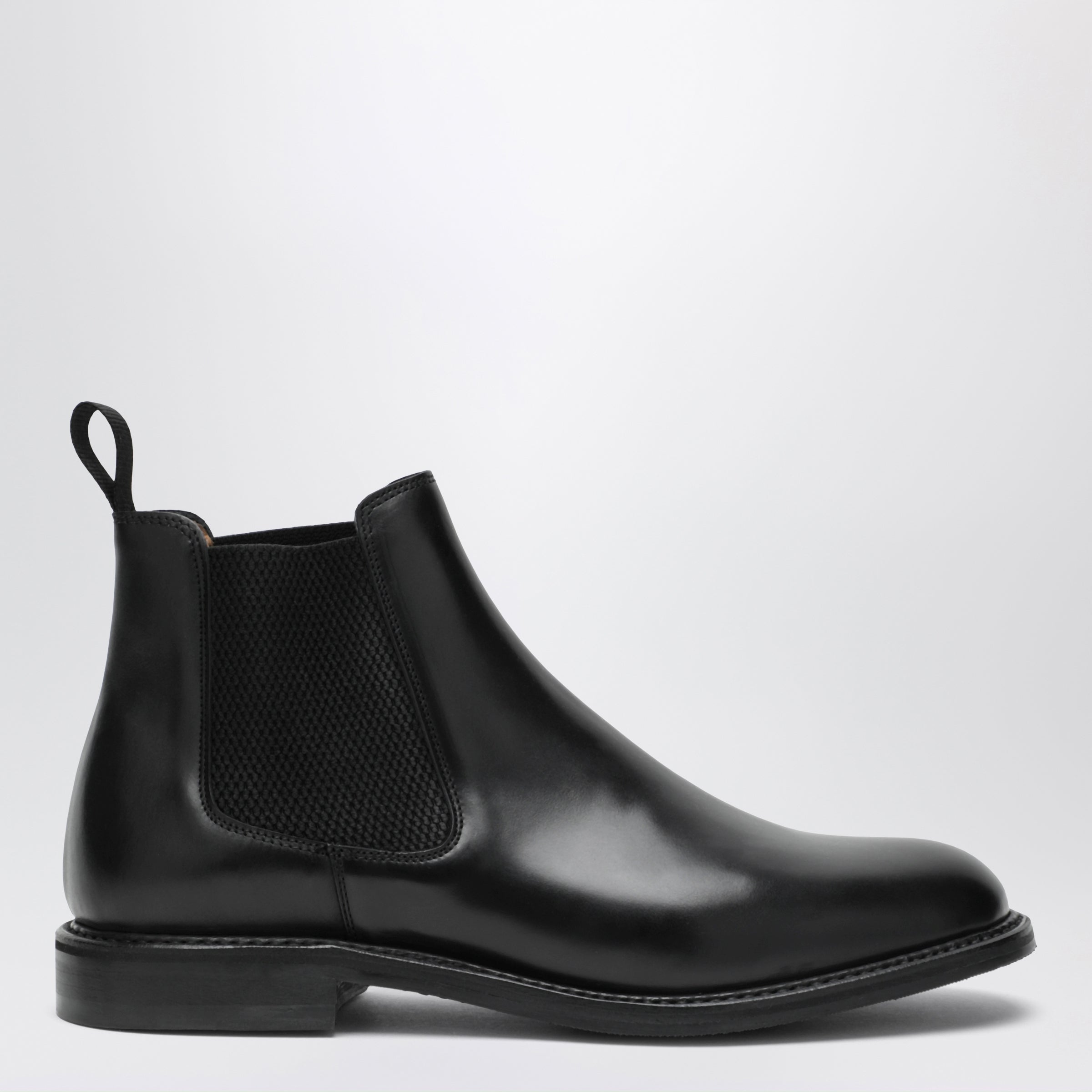 Berwick 1707 Black Leather Chelsea Boots
