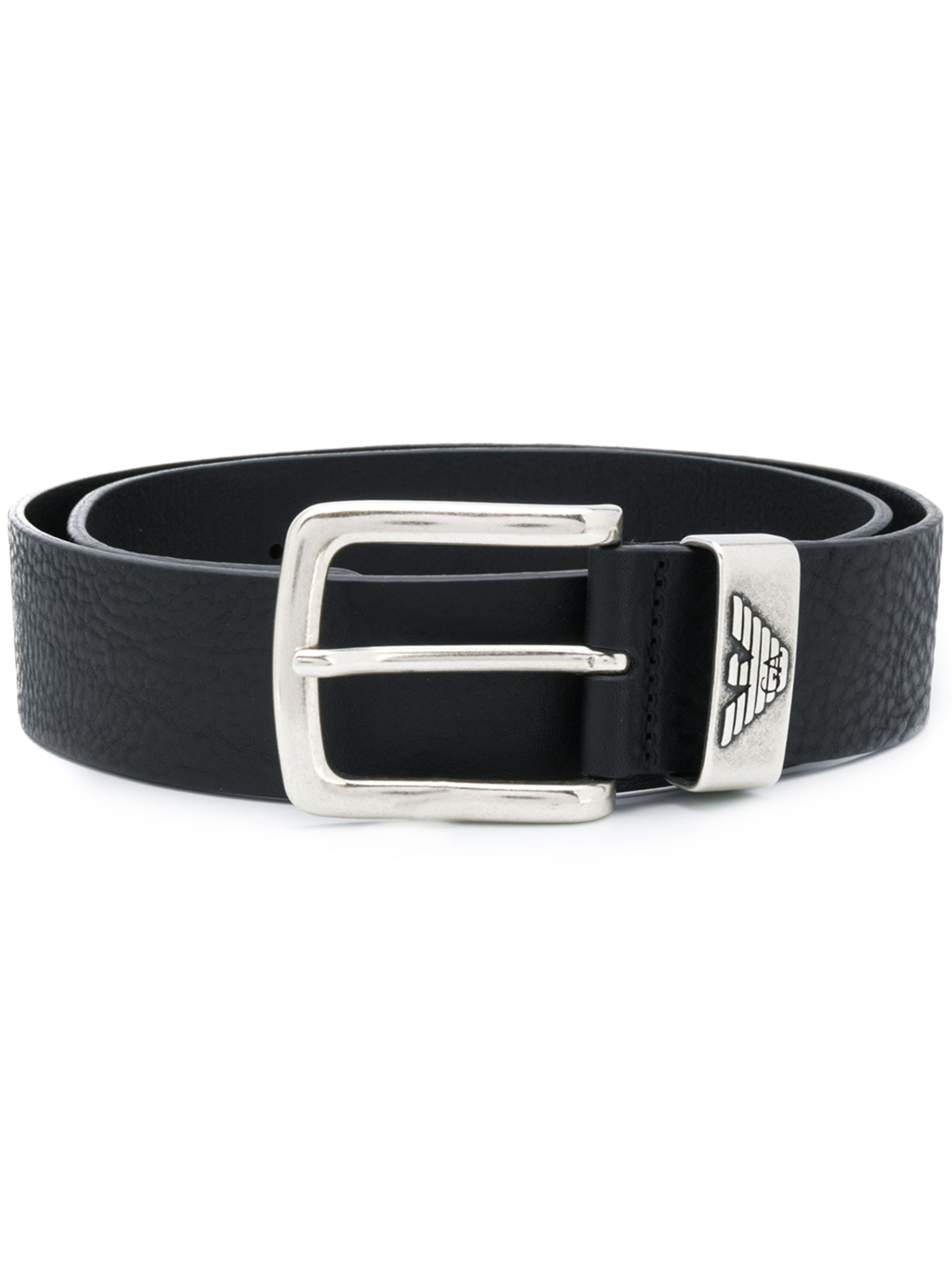 Black Leather Fashion Belt