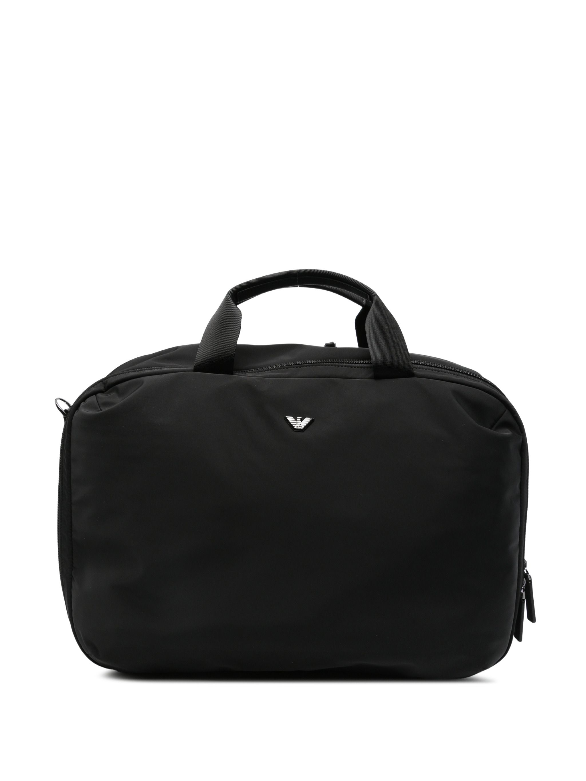 Black Polyester Backpack