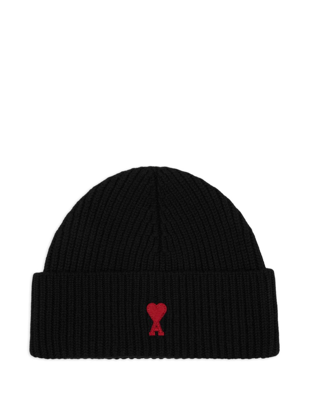 Black Red Adc Beanie