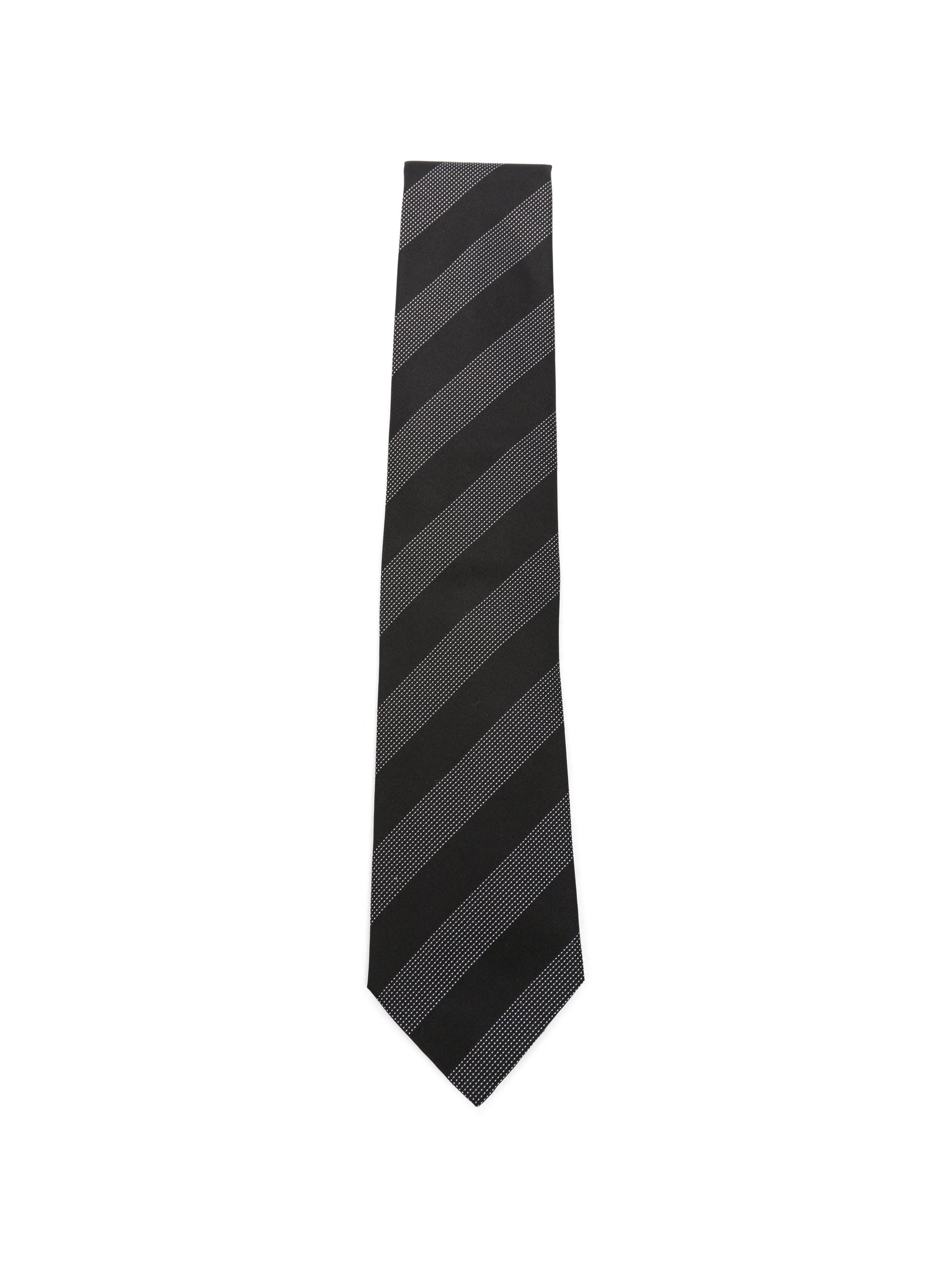 Black Silk Tie