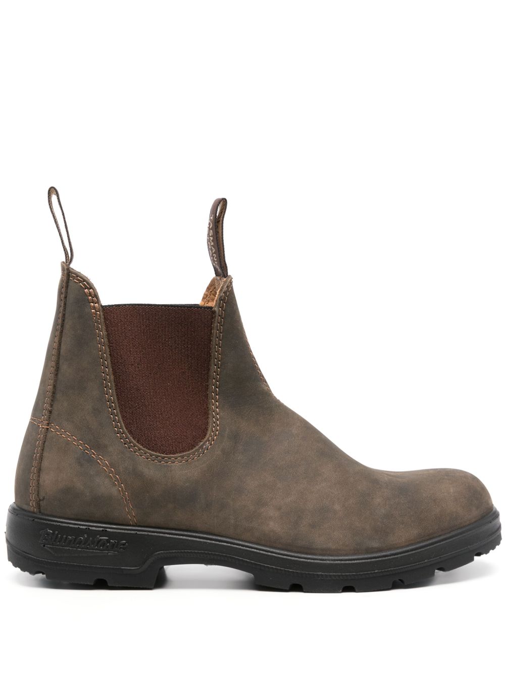 Rustic Brown Leather Boots