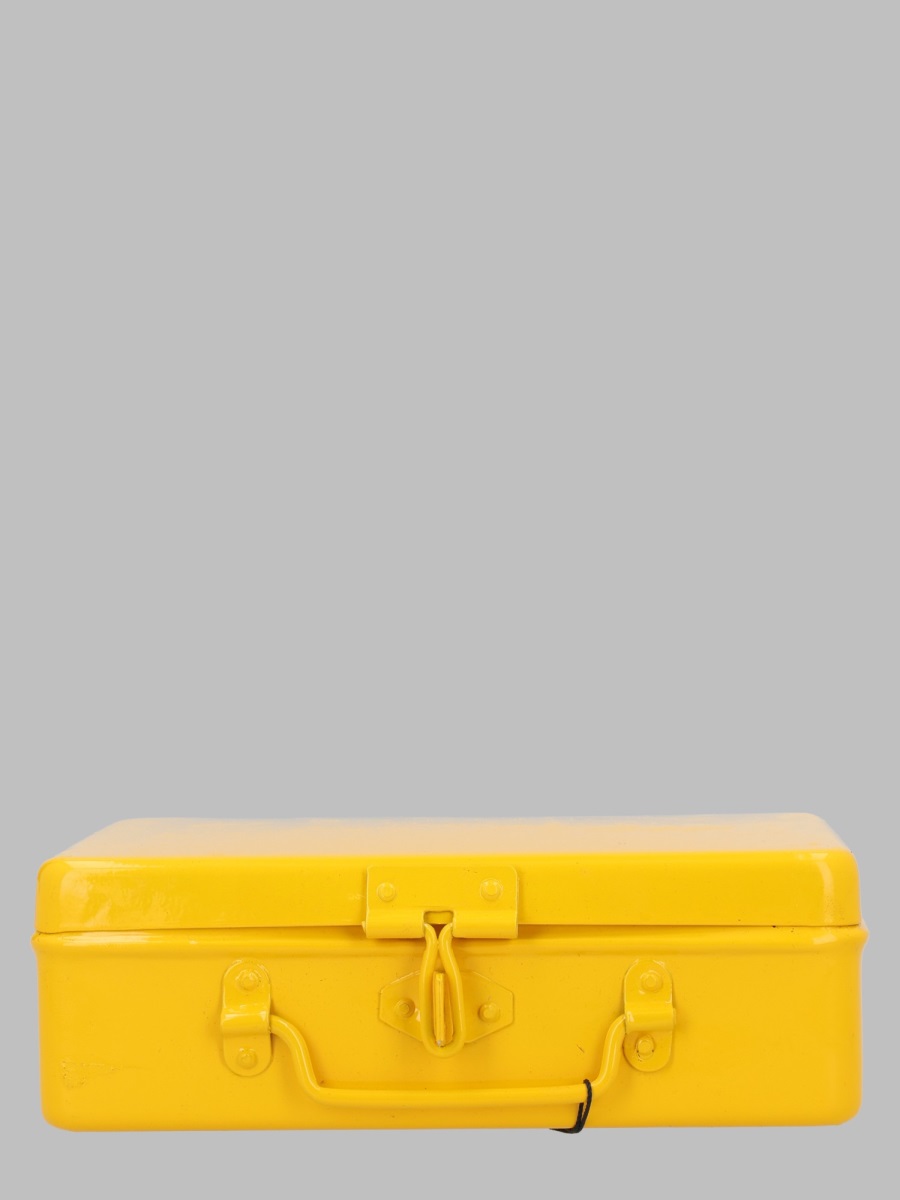 Bonton Valisette Metal Jaune In White