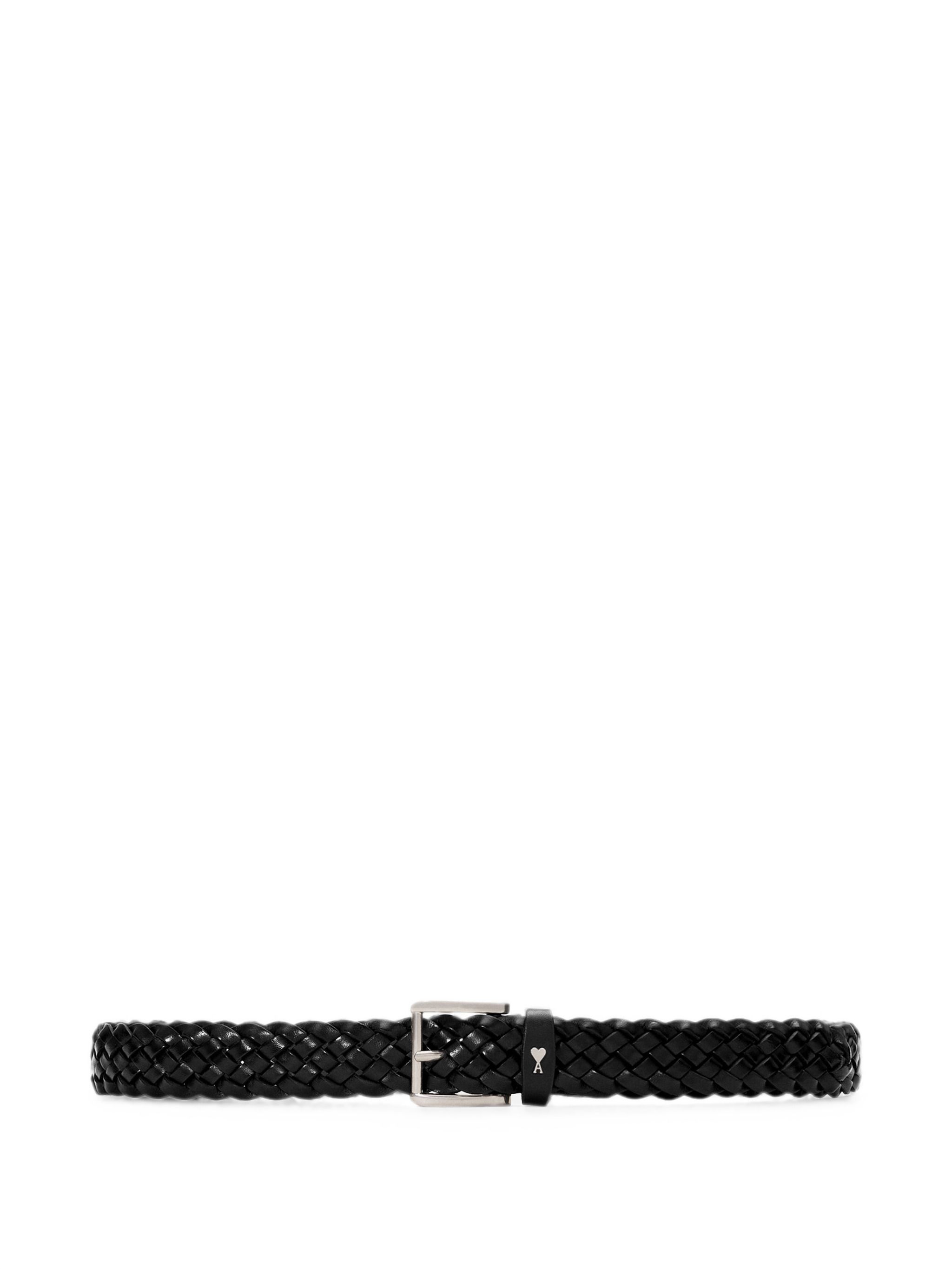Braided Paris Paris Cow-Leather Belt 30Mm