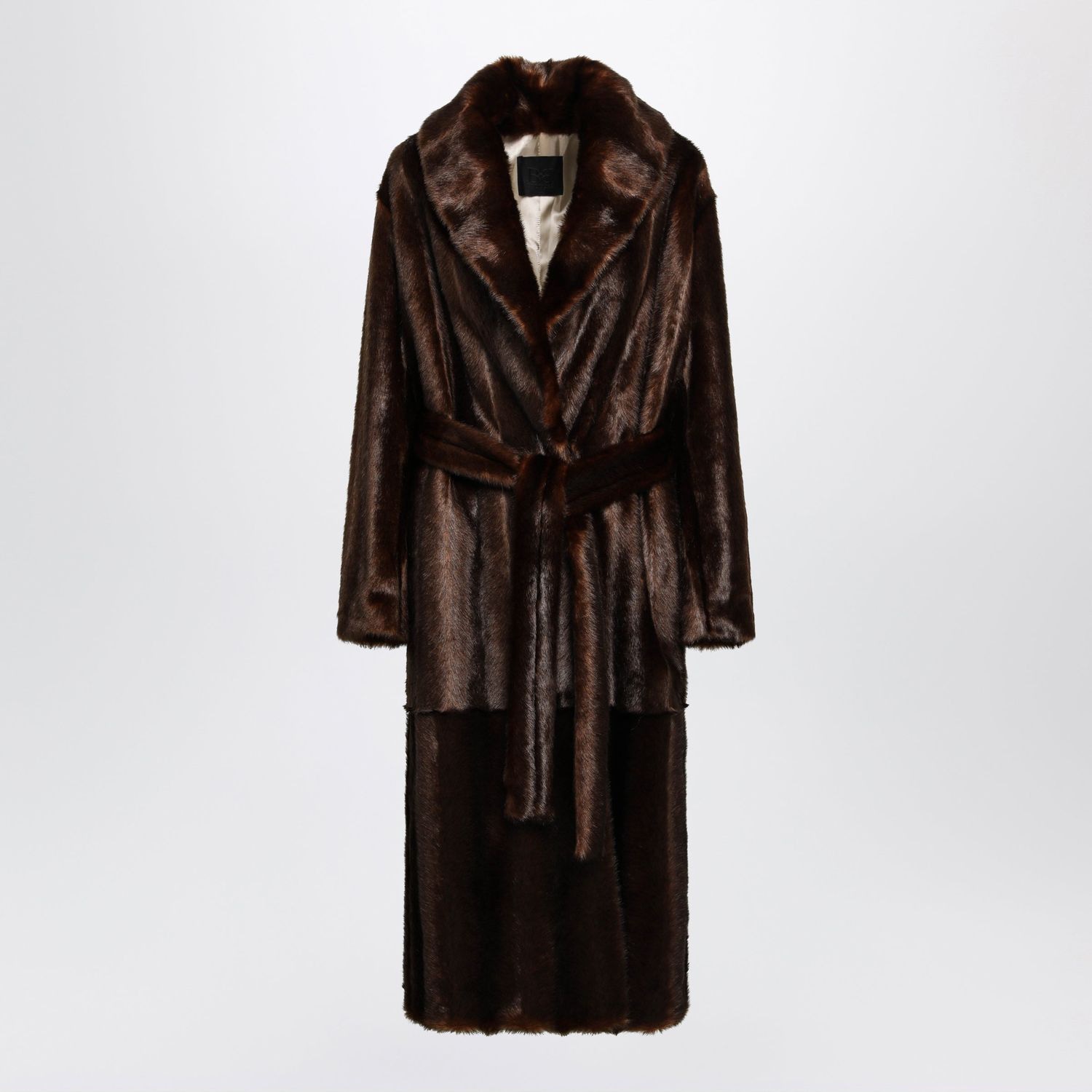 Bb Couture Brown Beth Coat With Belt