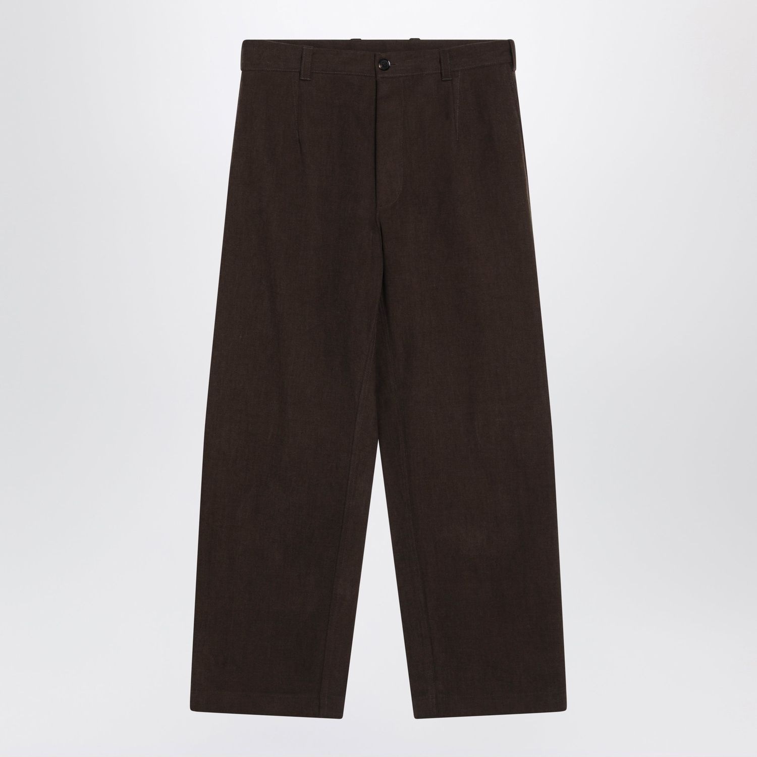 Brown Cotton Trousers