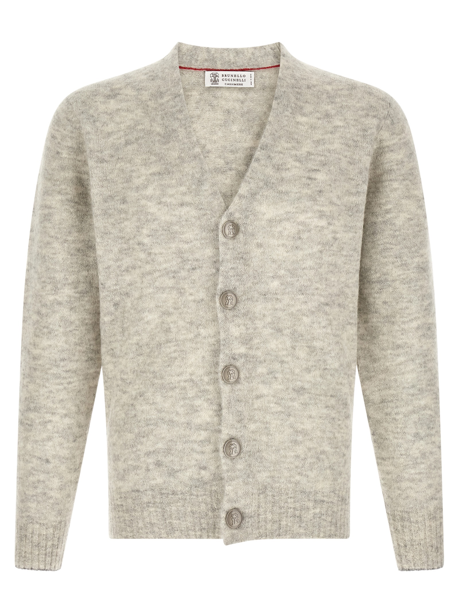 Cardigan With Metal Buttons