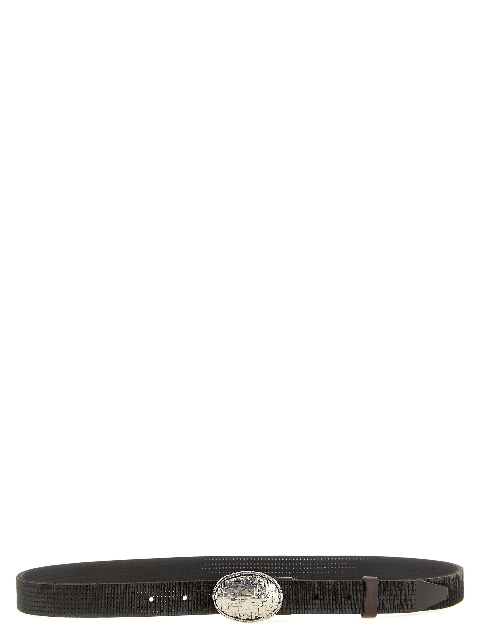 'Texture' Leather Belt