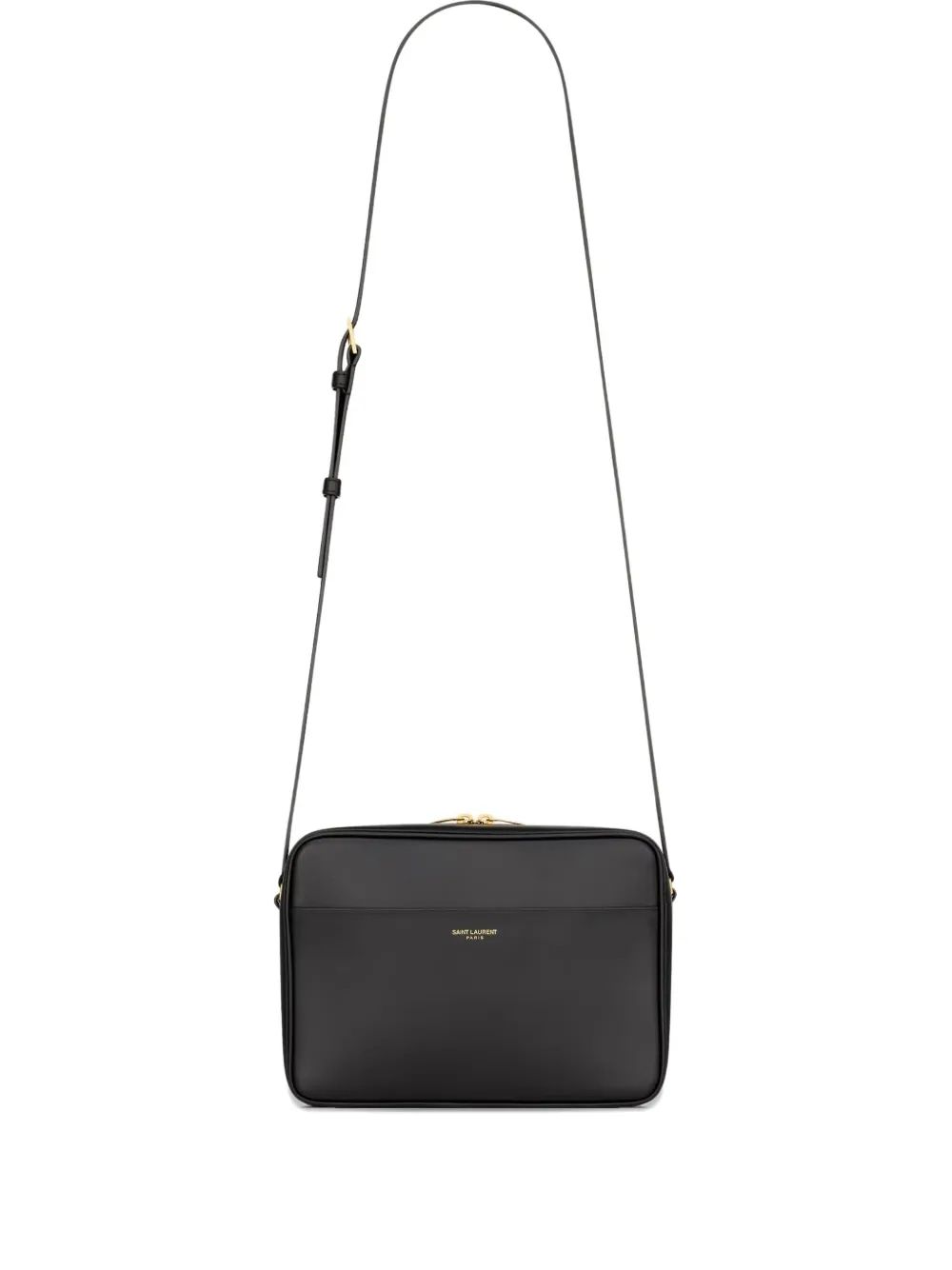 Camera Bag In Pelle Liscia