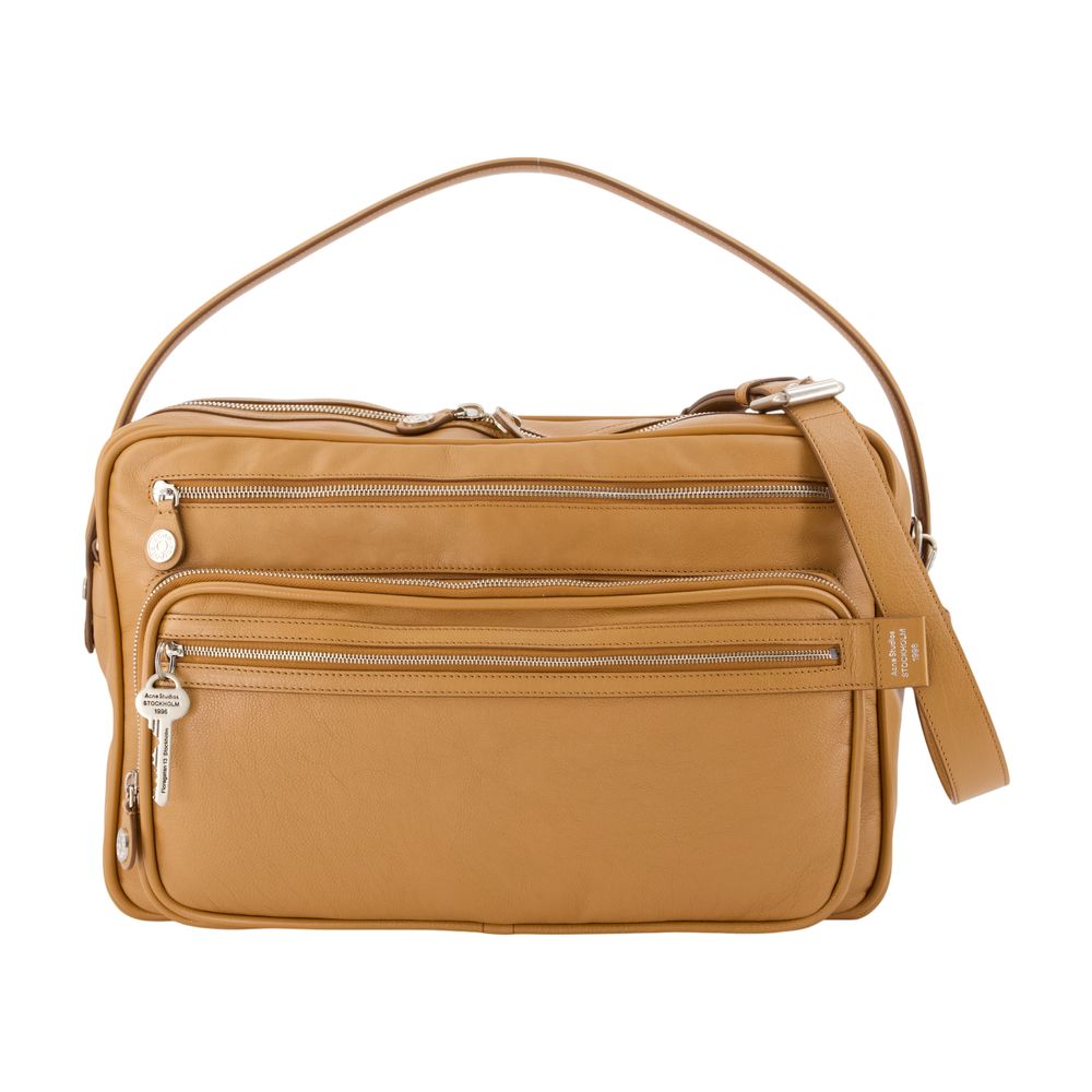Acne Studios Camero Camera V Shoulder Bag -  - Leather - Brown