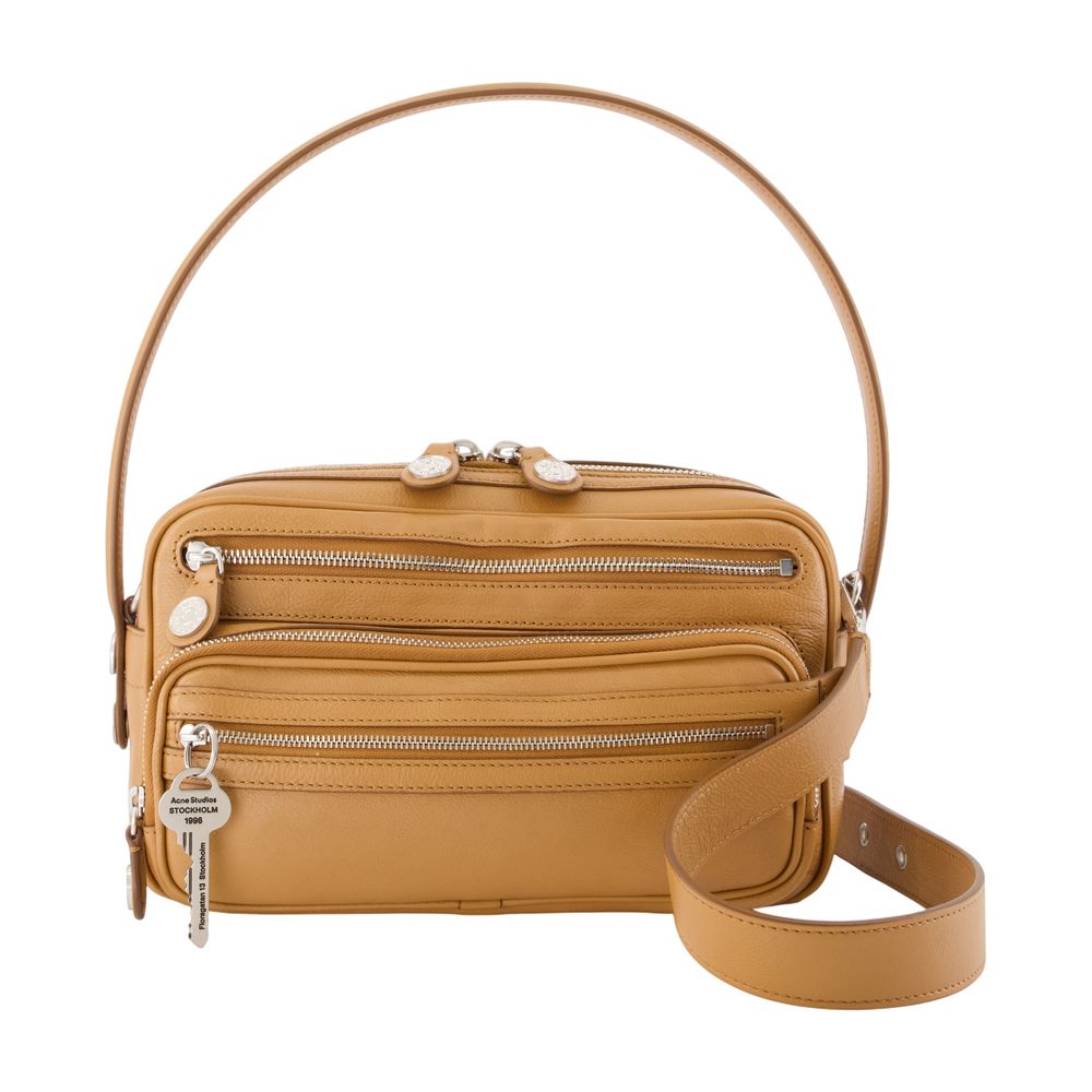 Acne Studios Camero Party V Shoulder Bag -  - Leather - Brown