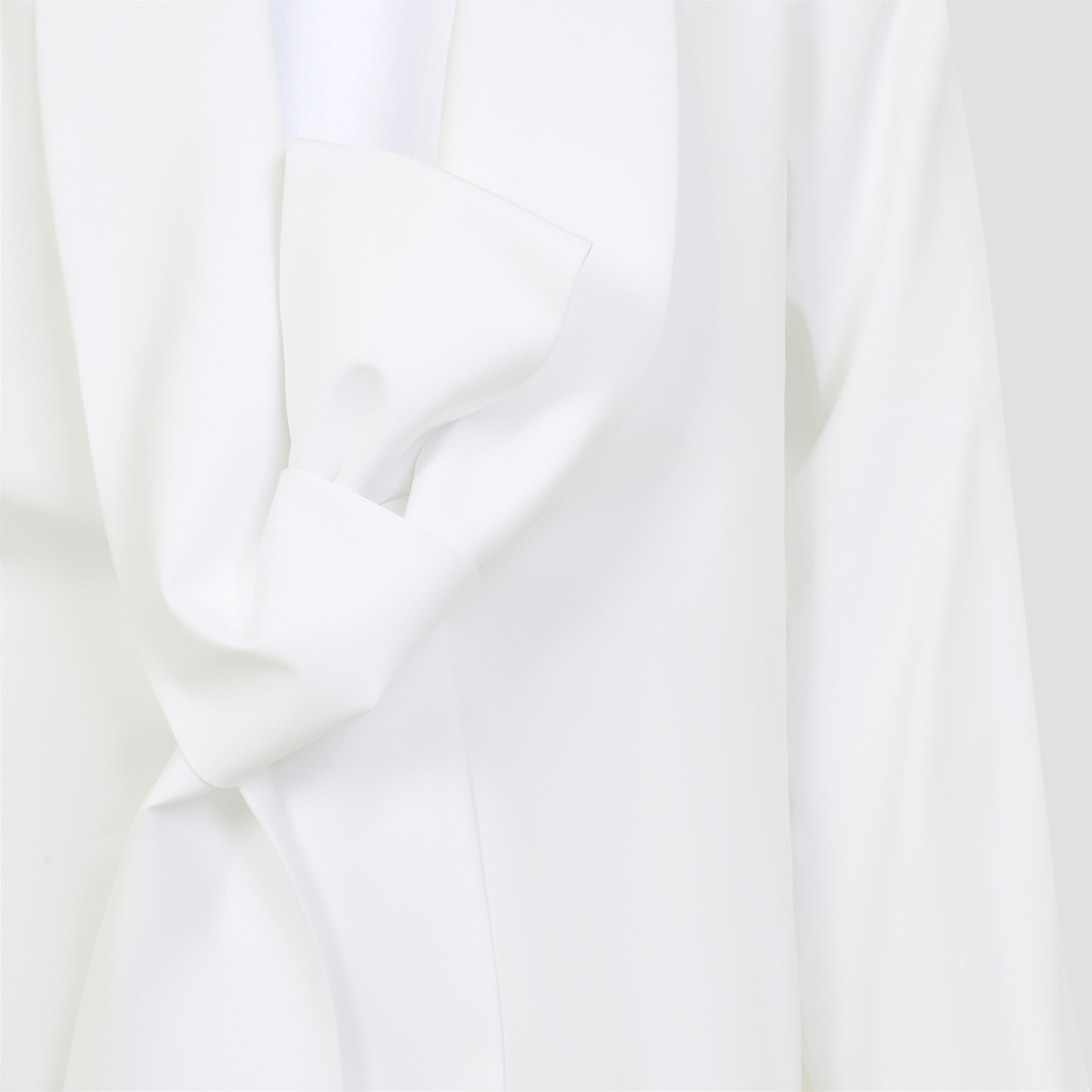 Saint Laurent White Regular Solid Shirt In White