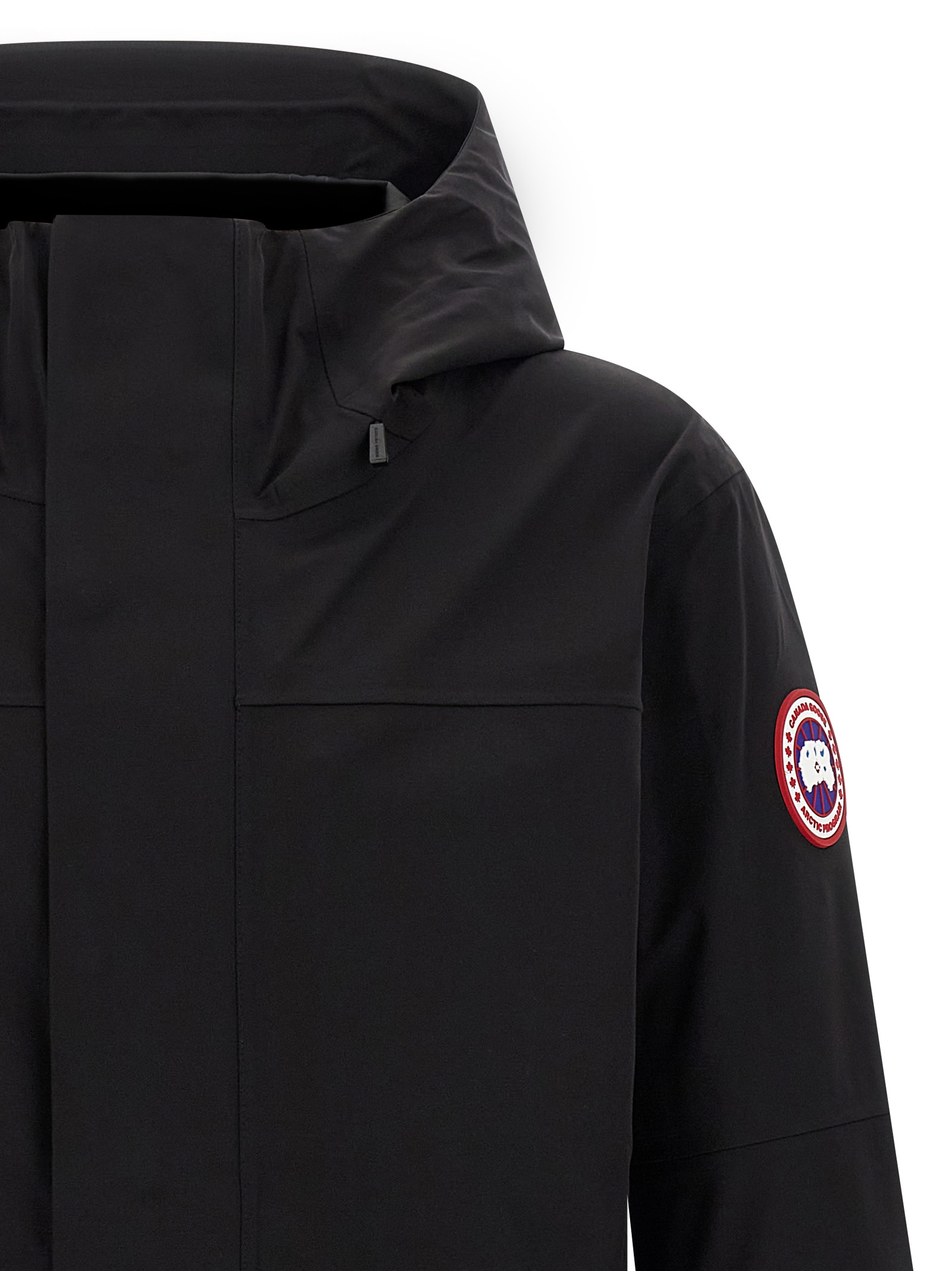 Canada Goose 'rupert' Rain Jacket In Black
