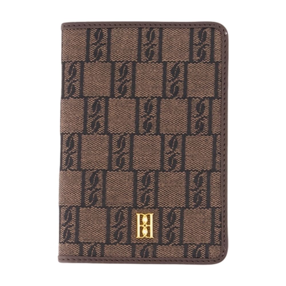 By Malene Birger Cara Passport Holder -  - Cotton - Brown