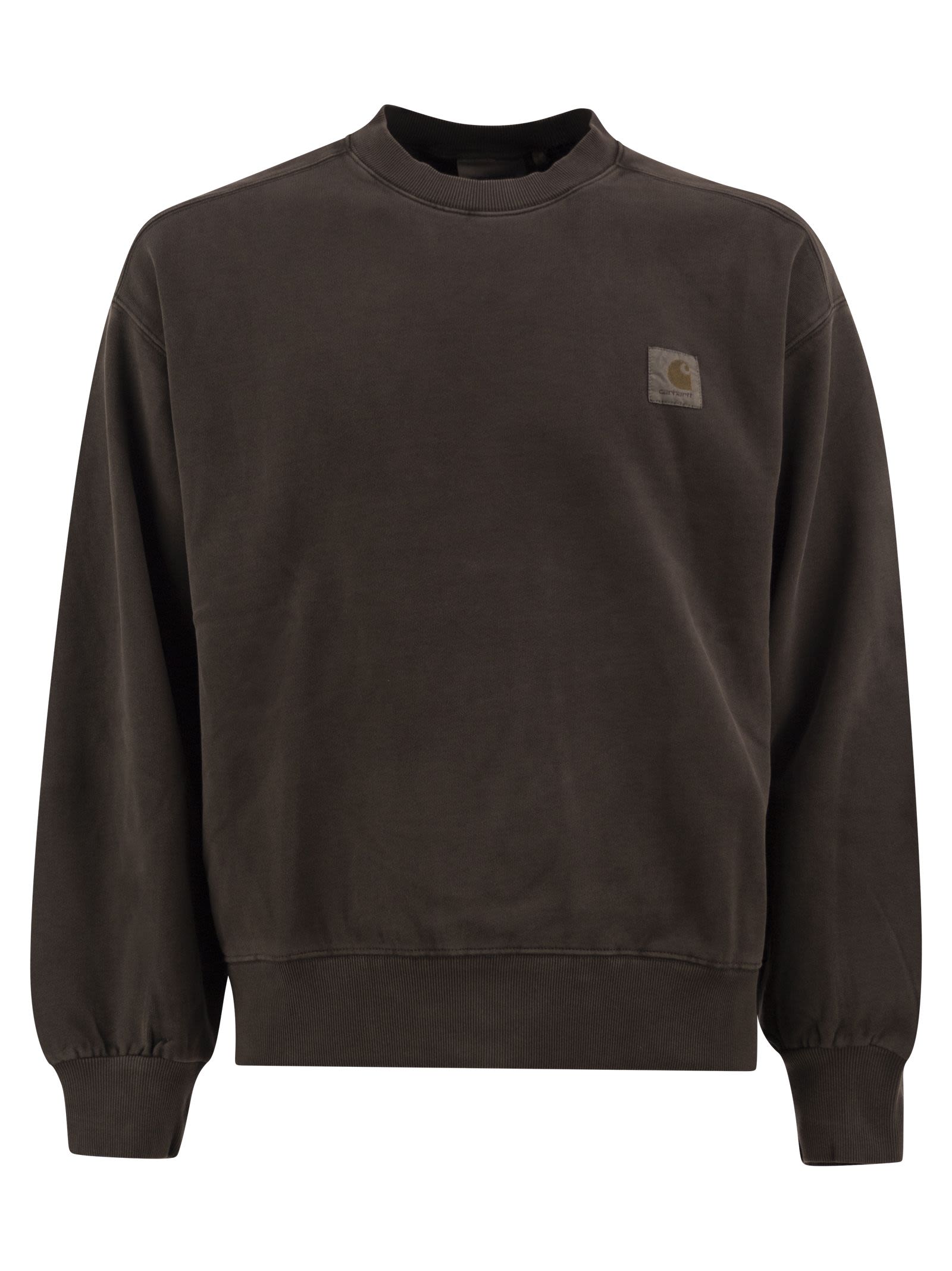 Cotton Crew Neck Sweatshirt