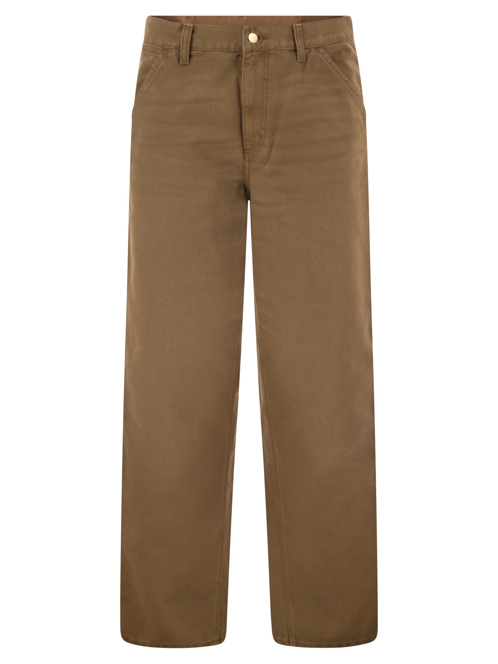 Single Knee - Cotton Trousers