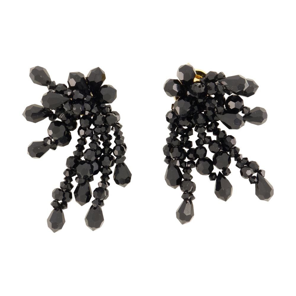 Simone Rocha Chandelier Earrings -  - Synthetic - Black