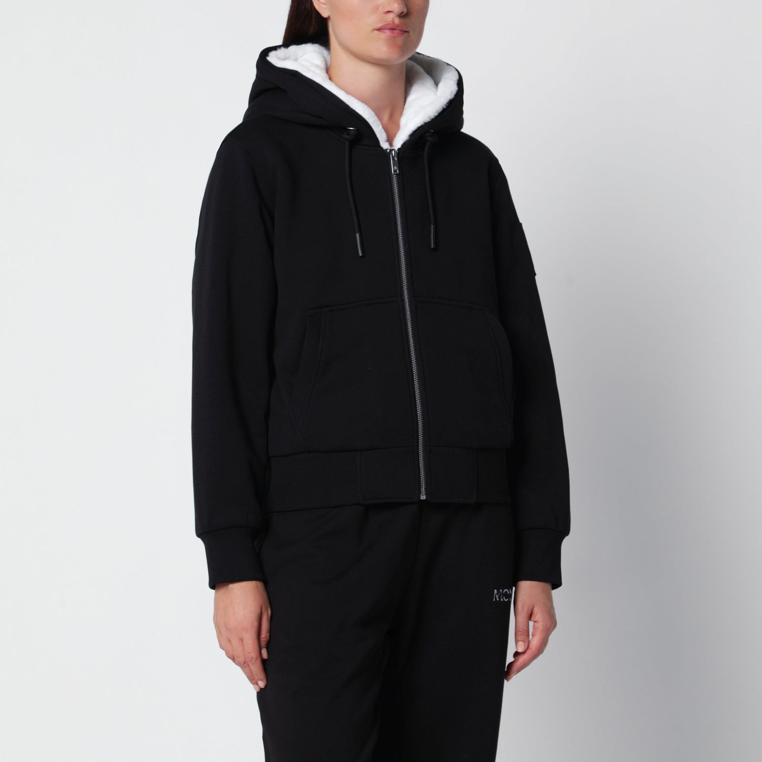 Classic Bunny Black / White Cotton Sweatshirt