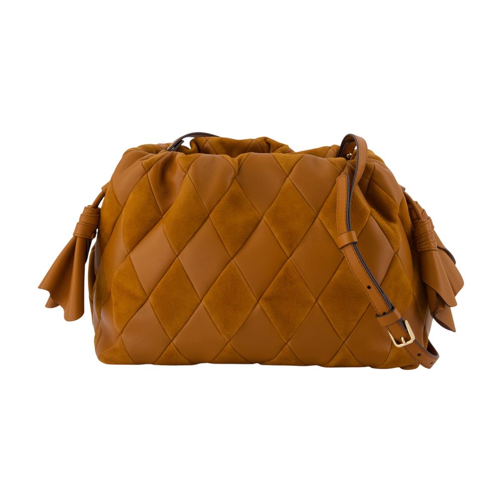 Zimmermann Cloud 91 Medium Clutch -  - Leather - Brown