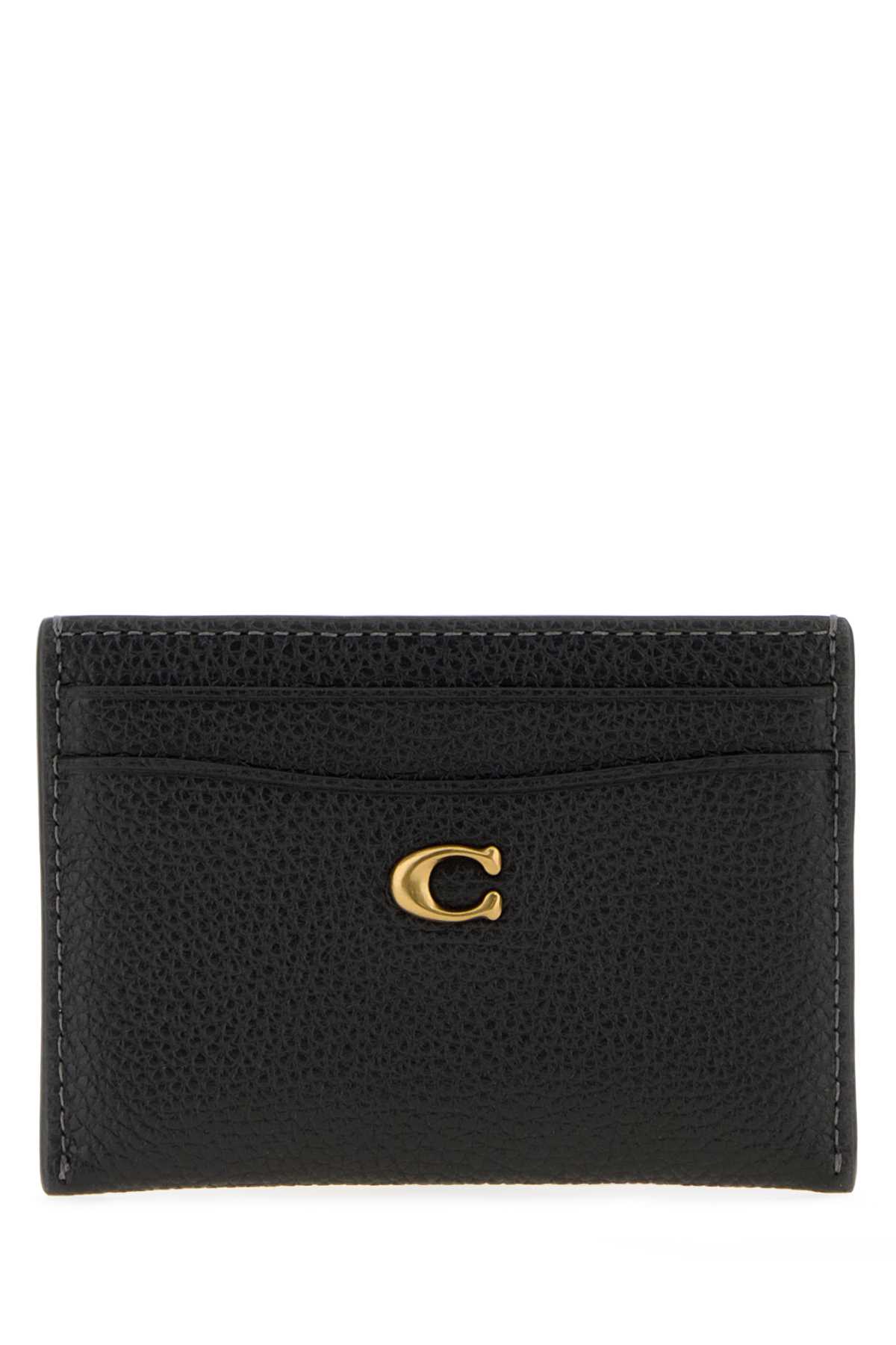 Polished Pebble Leather Essential Card Case