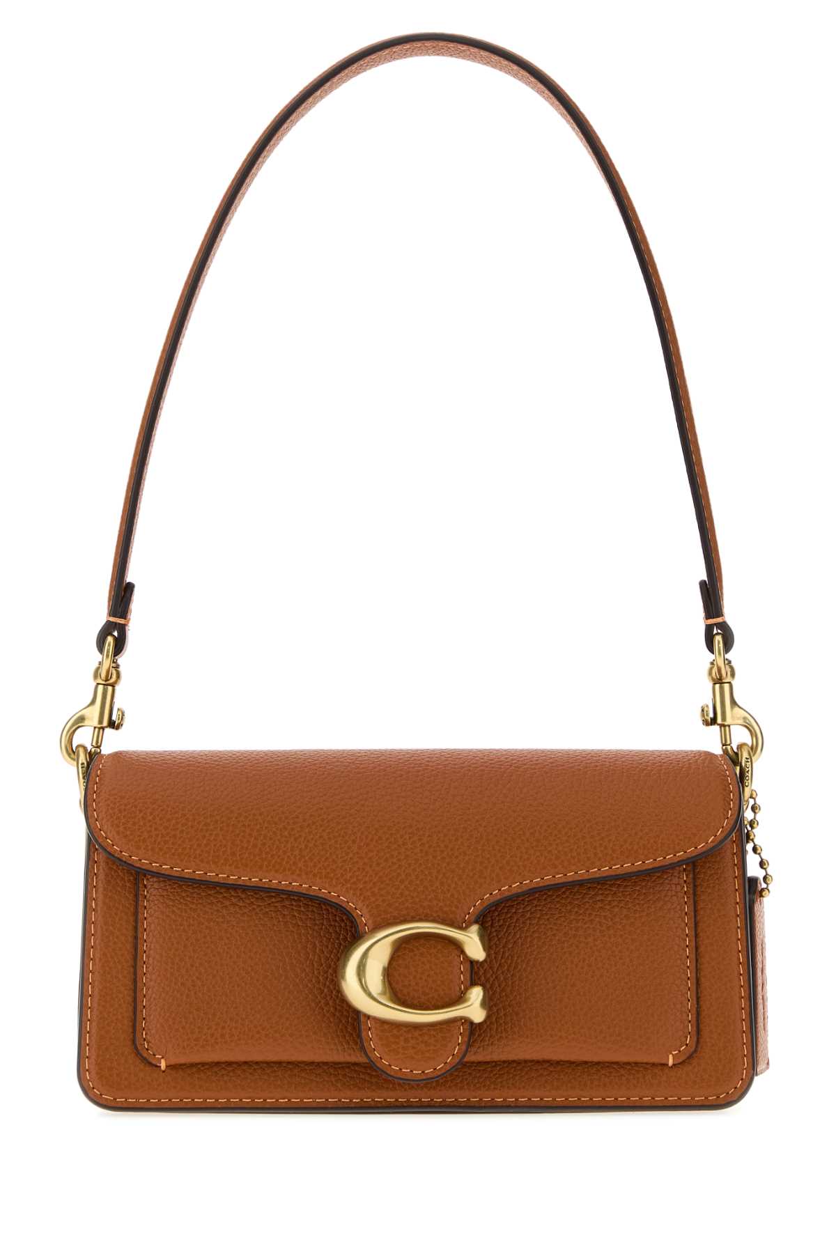 Polished Pebble Leather Tabby Shoulder Bag 20 Refr