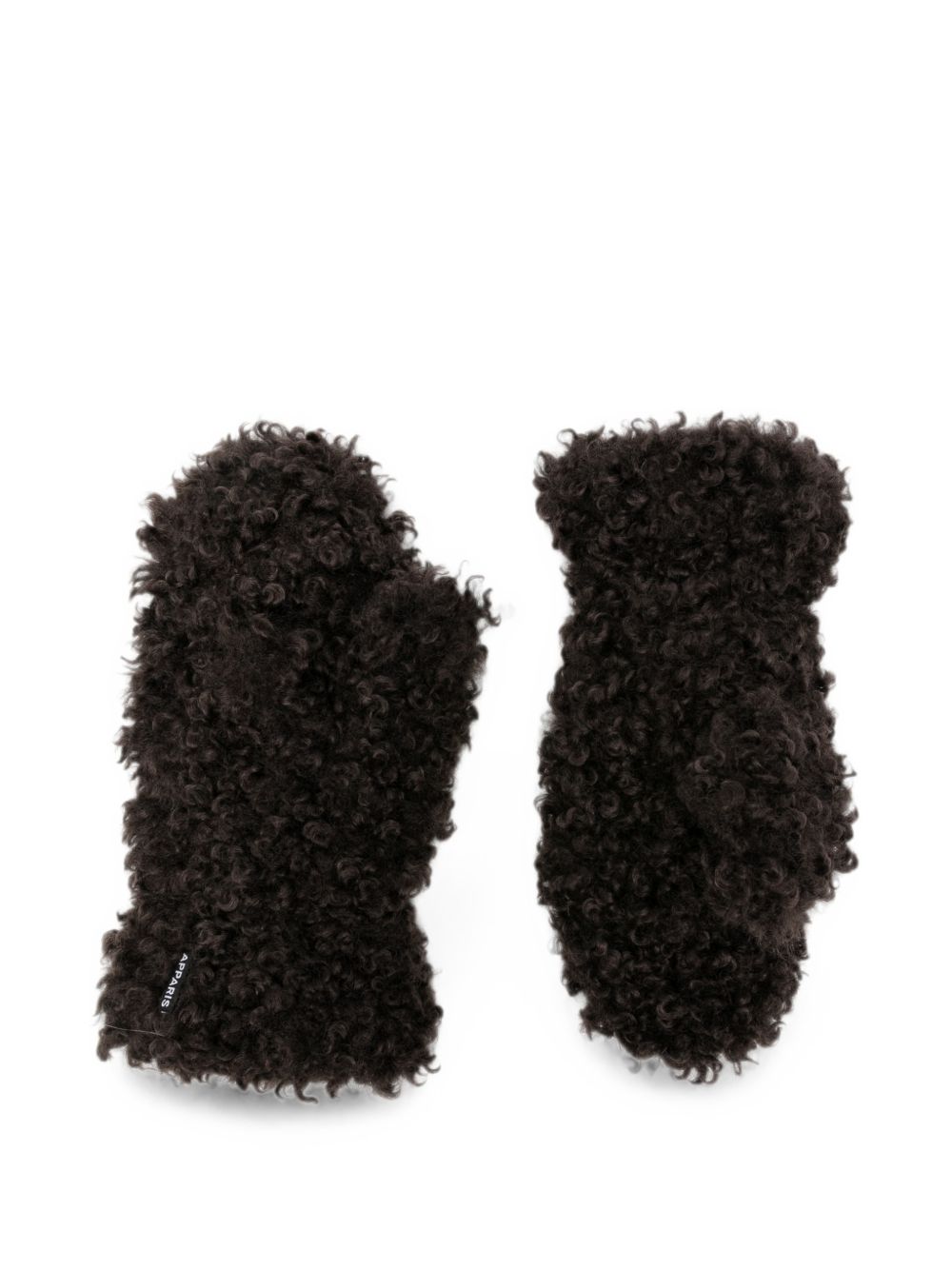Apparis Coco Gloves In Brown