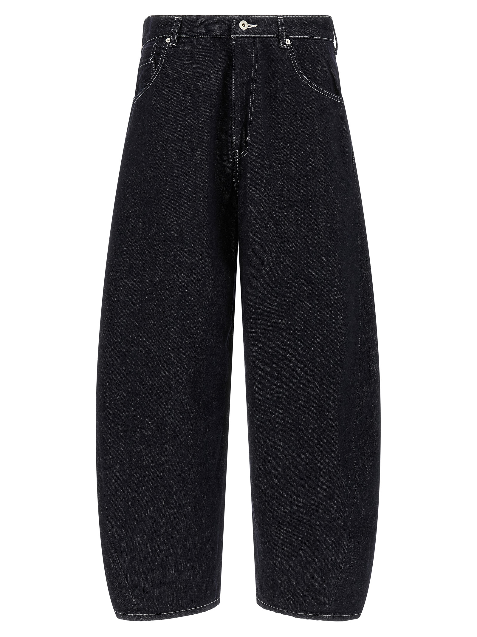 Contrast Stitching Jeans